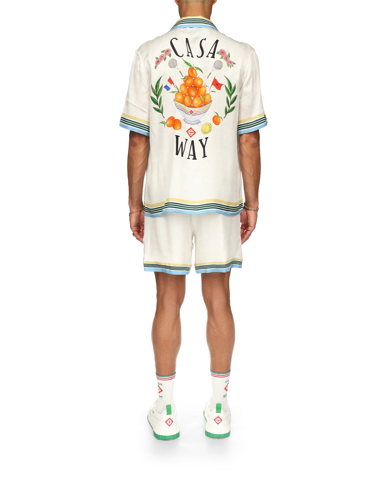Casa Way Short Sleeve Silk Shirt