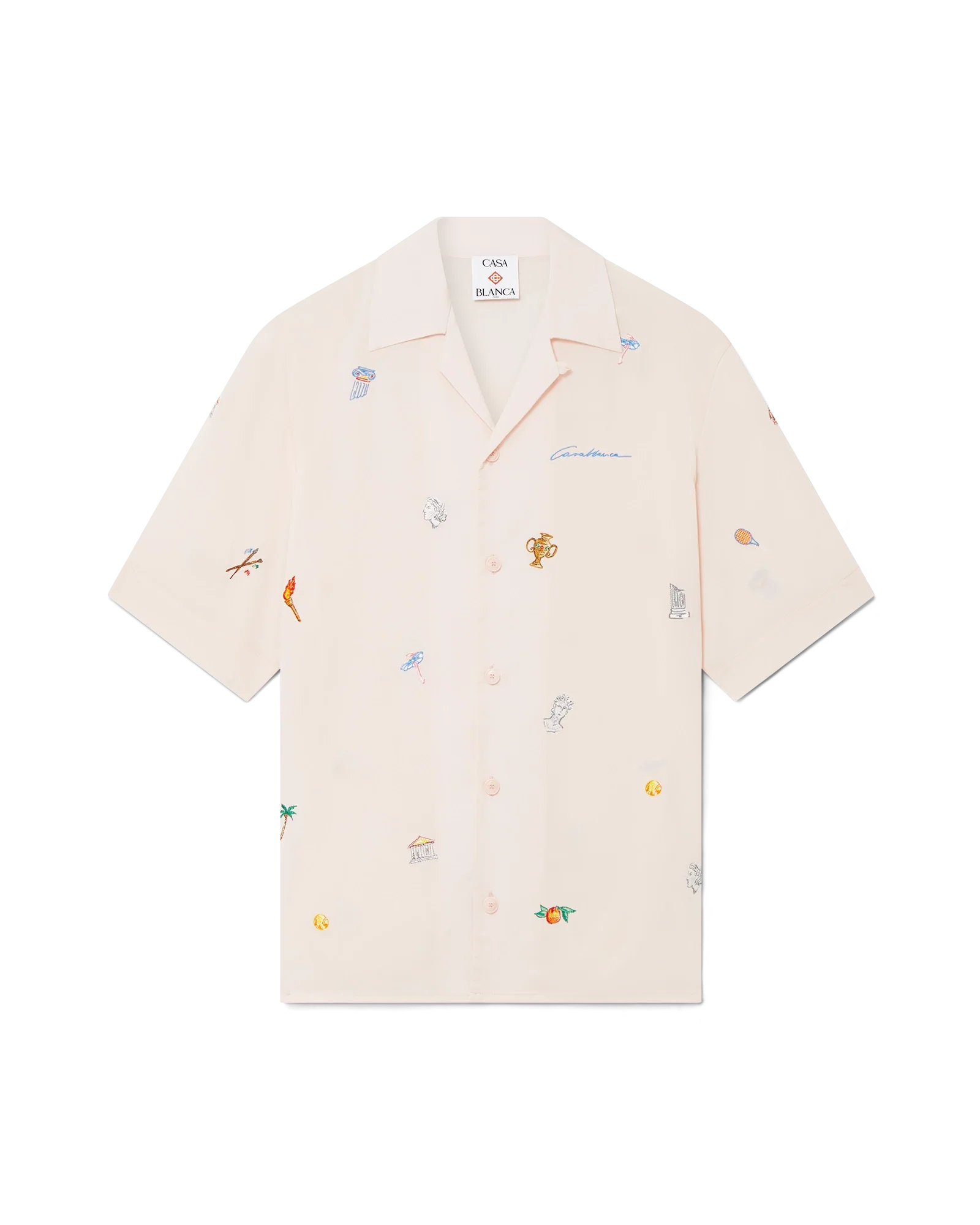 Embroidered Motif Shirt