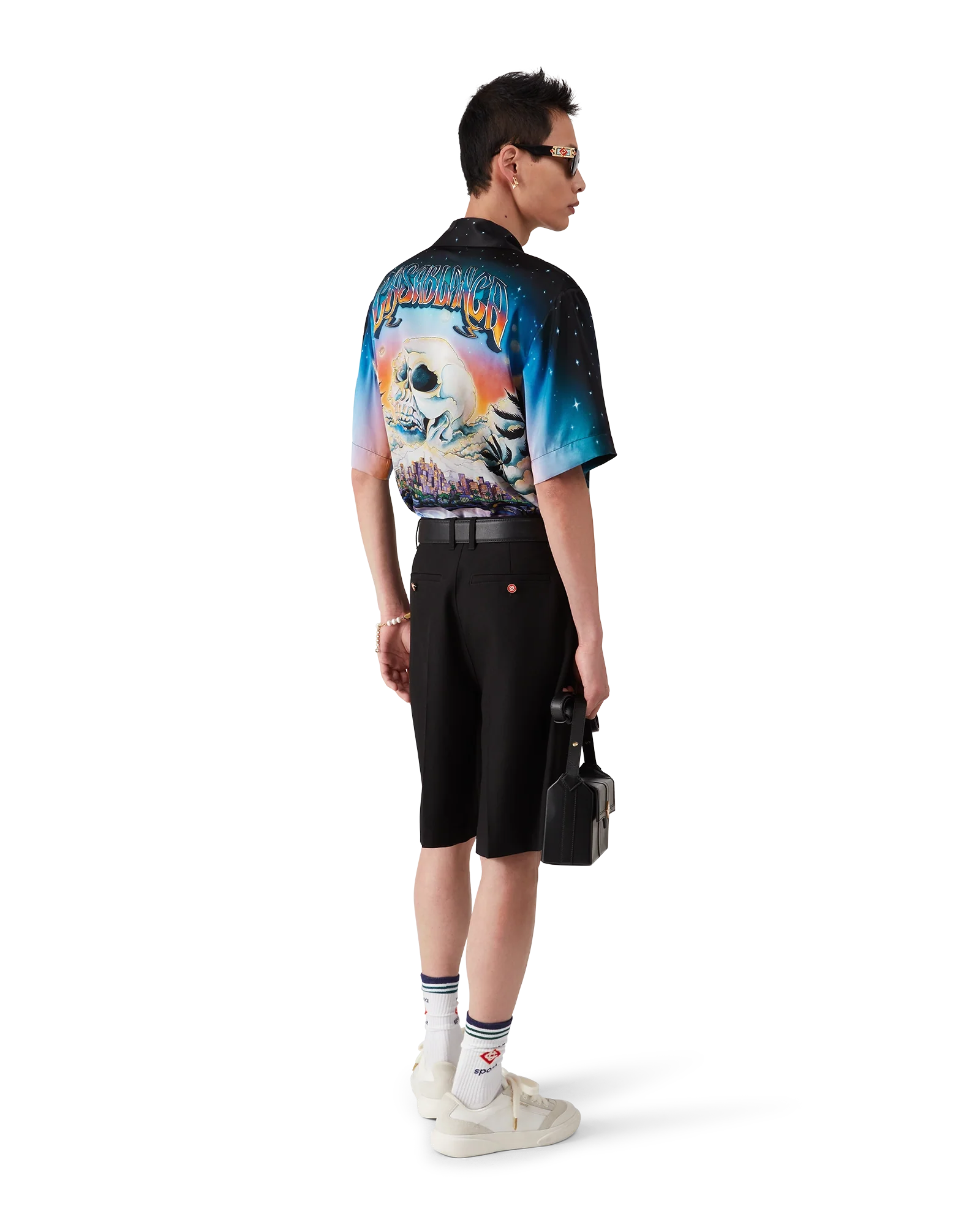 La Prémonition Short Sleeve Silk Shirt