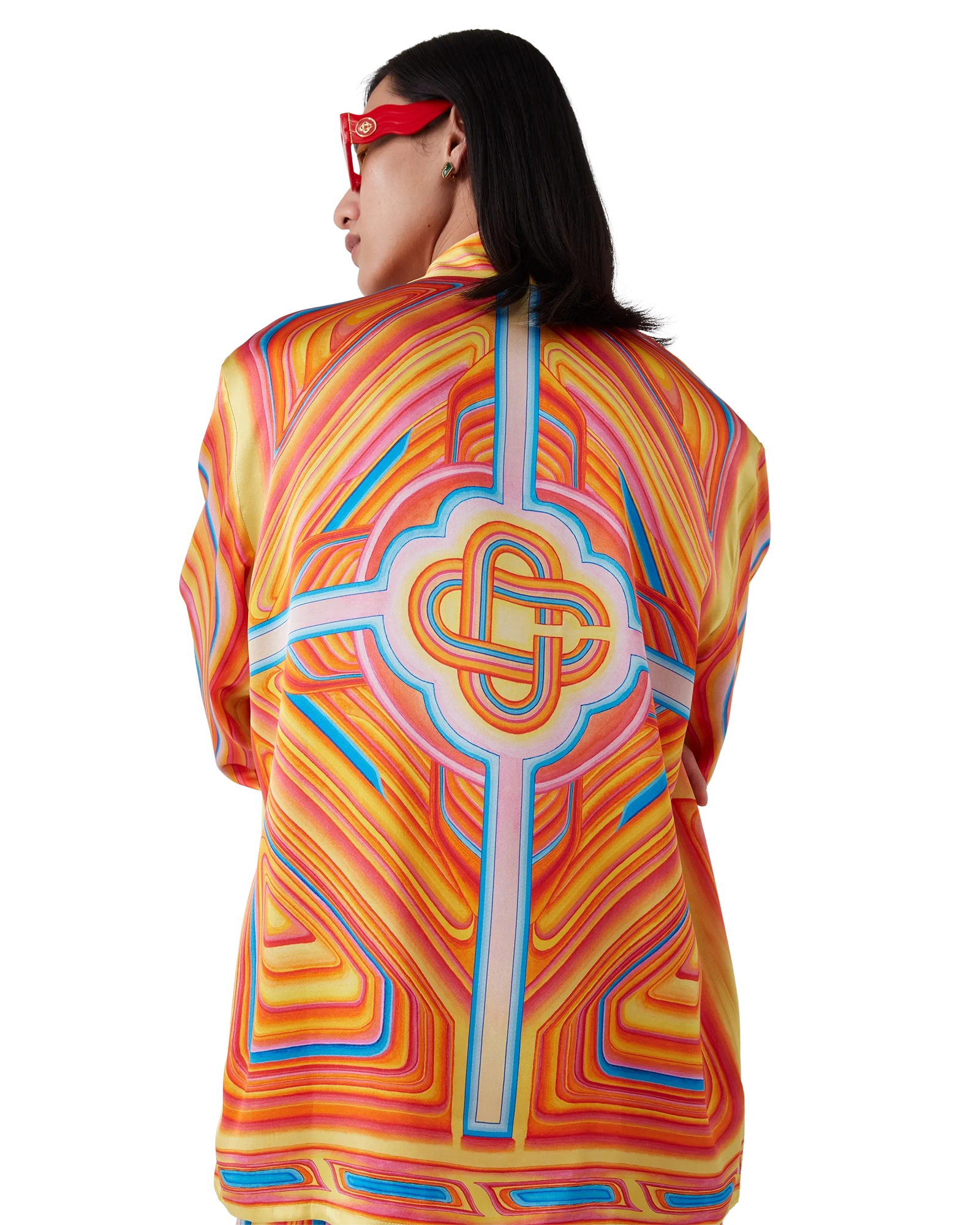 Low Rider Long Sleeve Silk Shirt