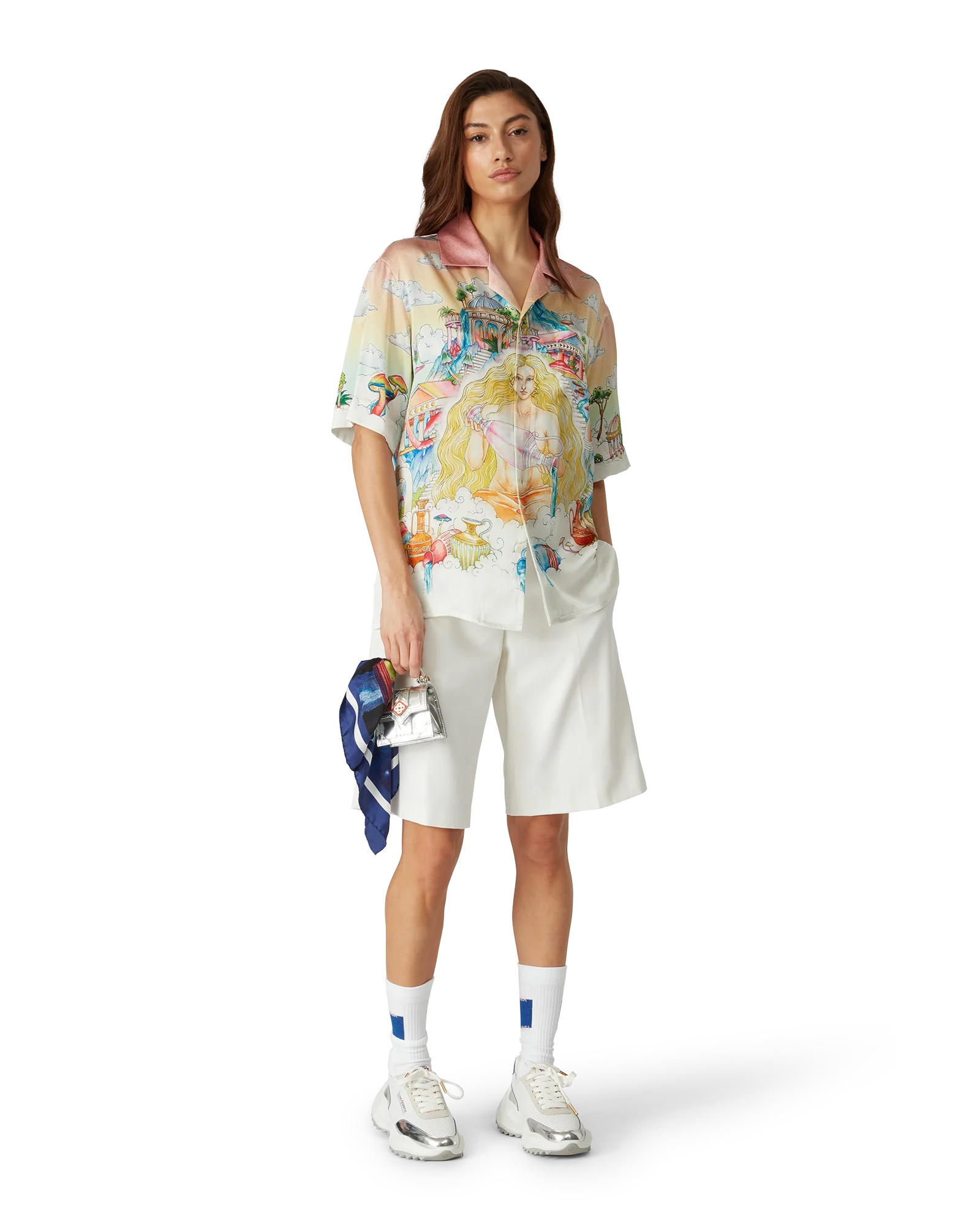 The Road To Knowledge Short Sleeve Silk Shirt