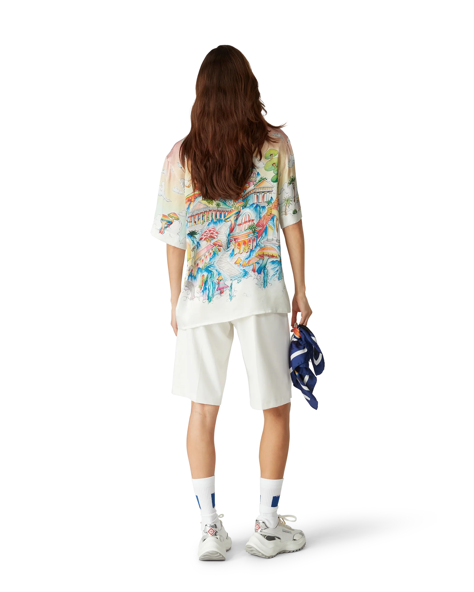 The Road To Knowledge Short Sleeve Silk Shirt