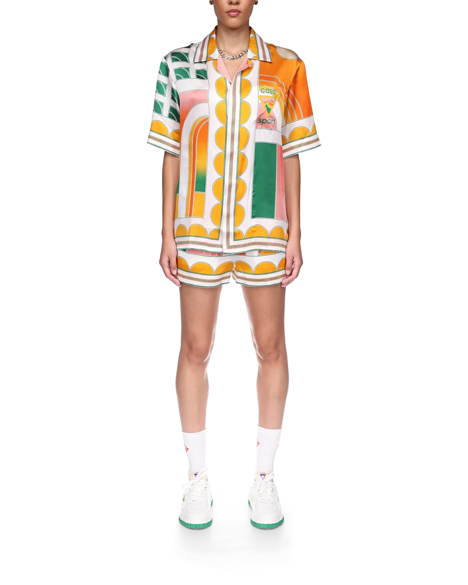 Summer Court Silk Shirt