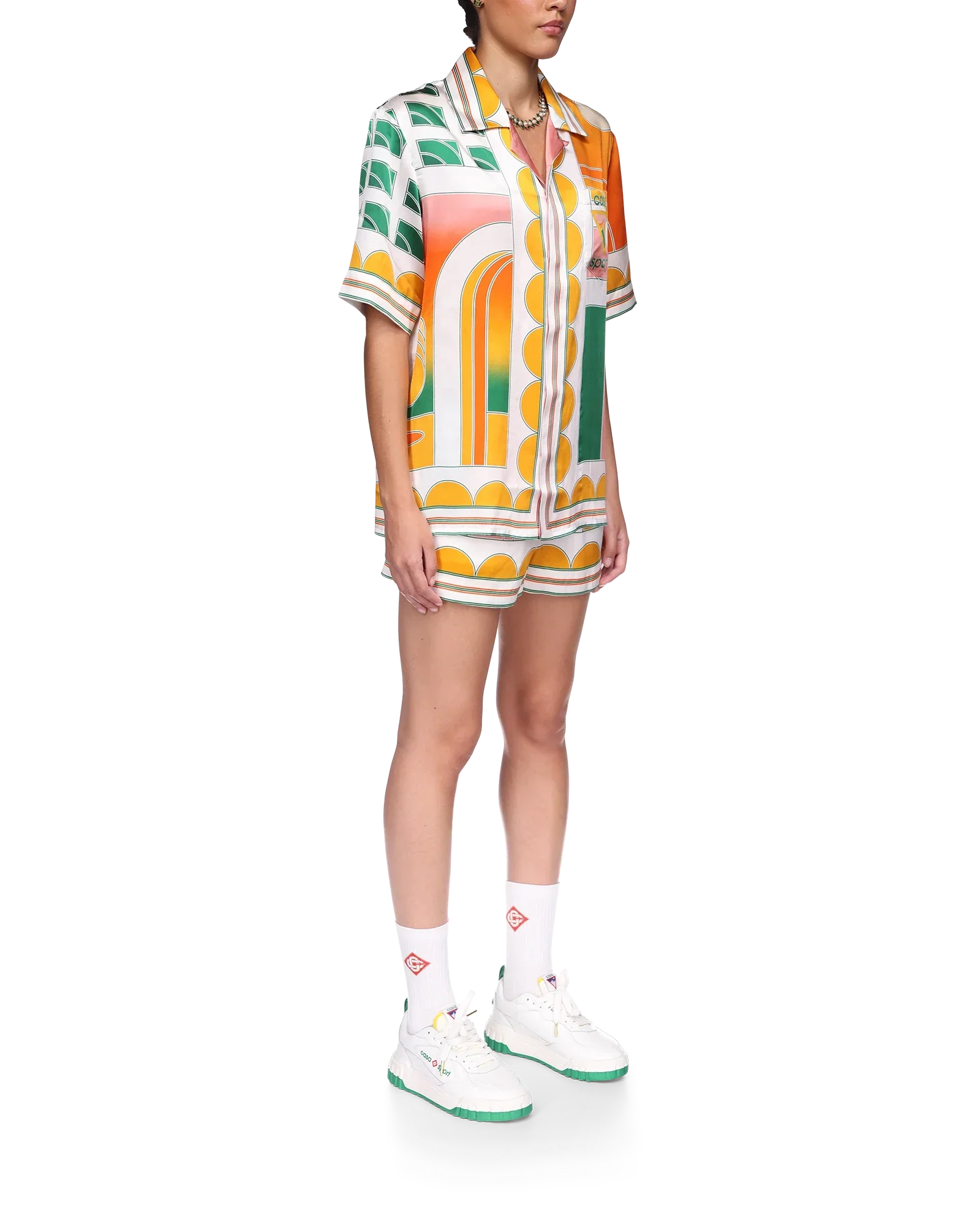 Summer Court Silk Shirt