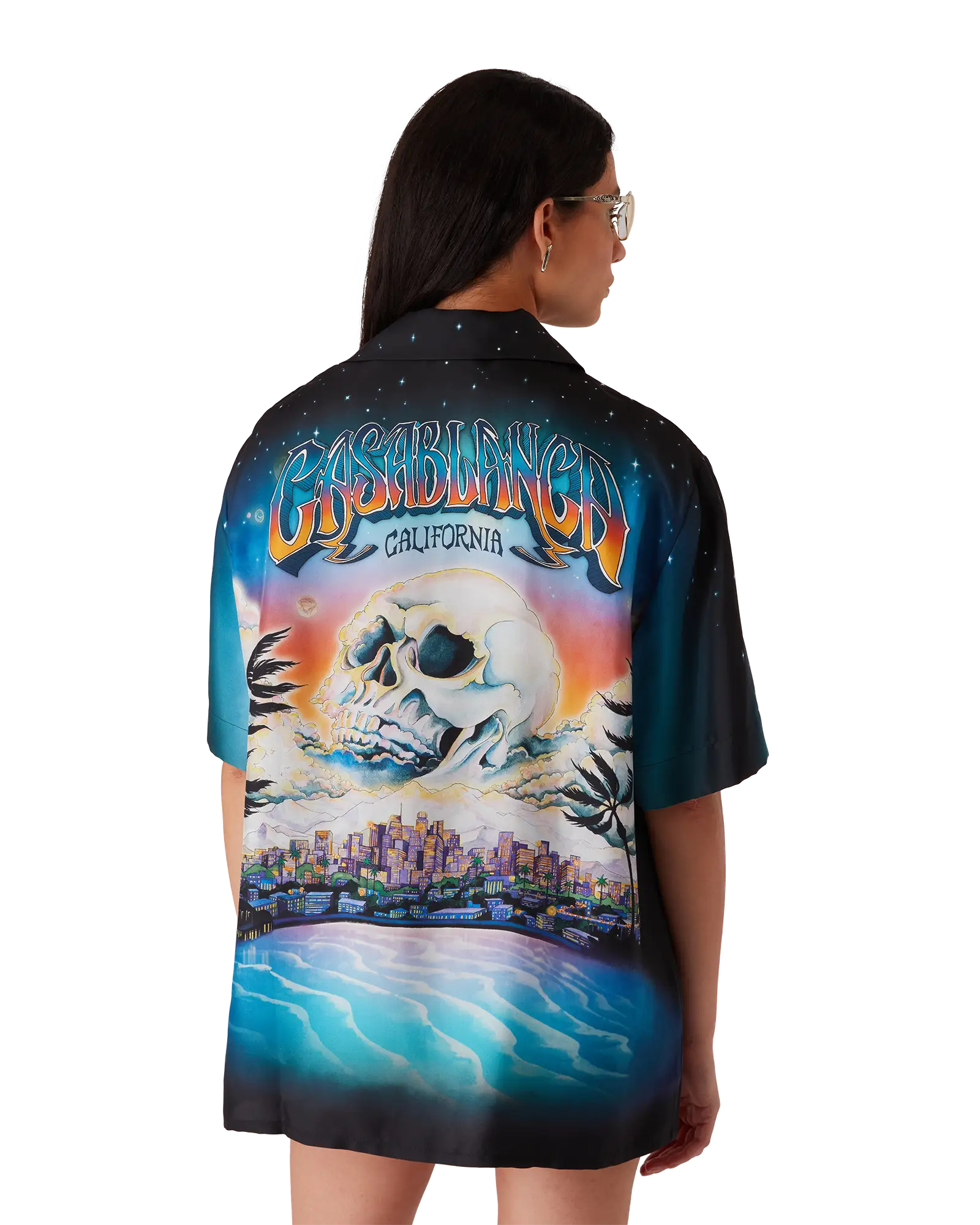 La Prémonition Short Sleeve Silk Shirt