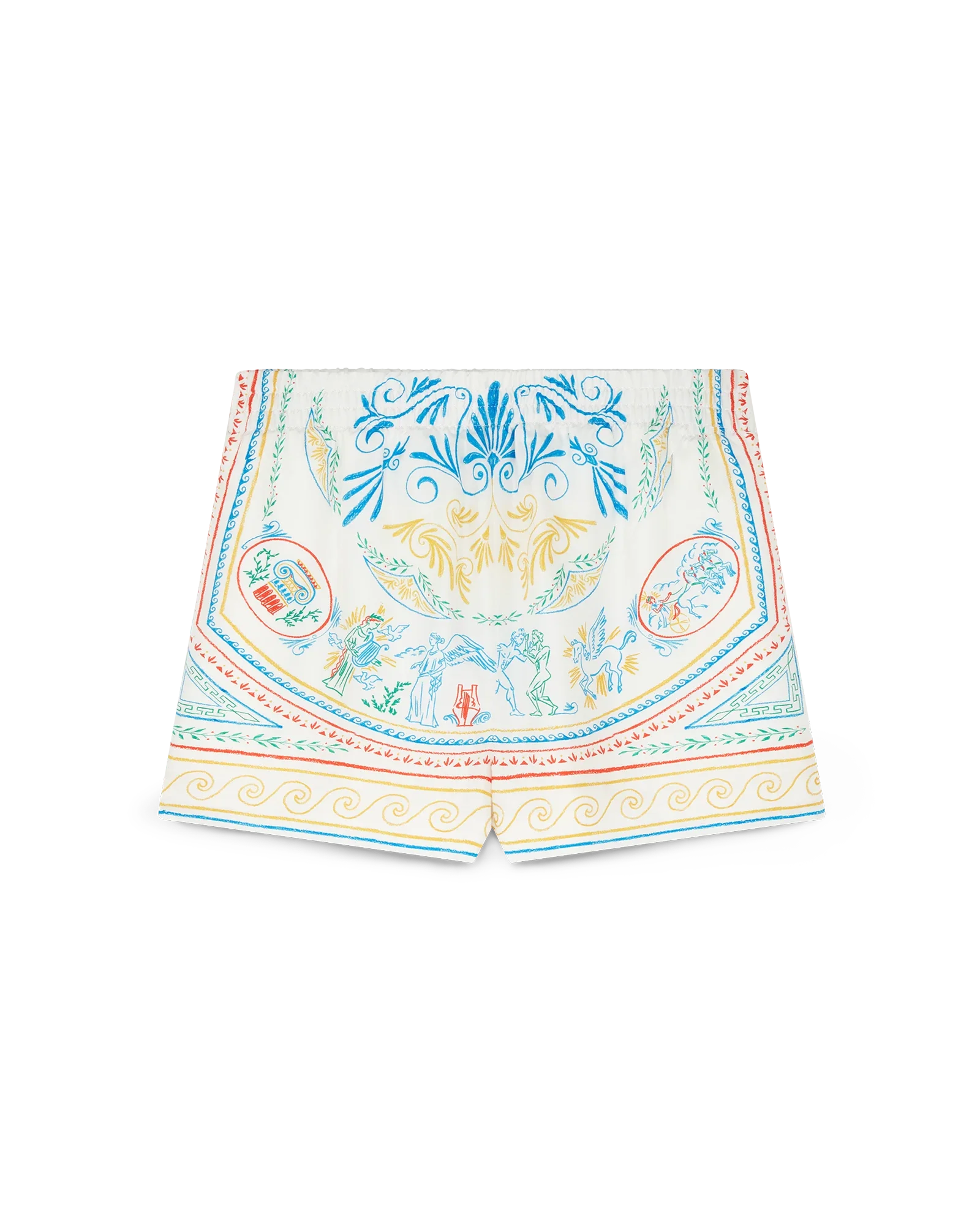 Crayon Vase Silk Shorts