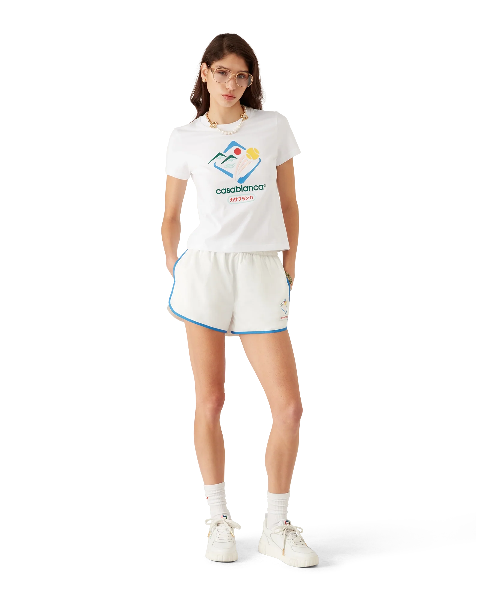 Montagne Sportif Cropped T-Shirt