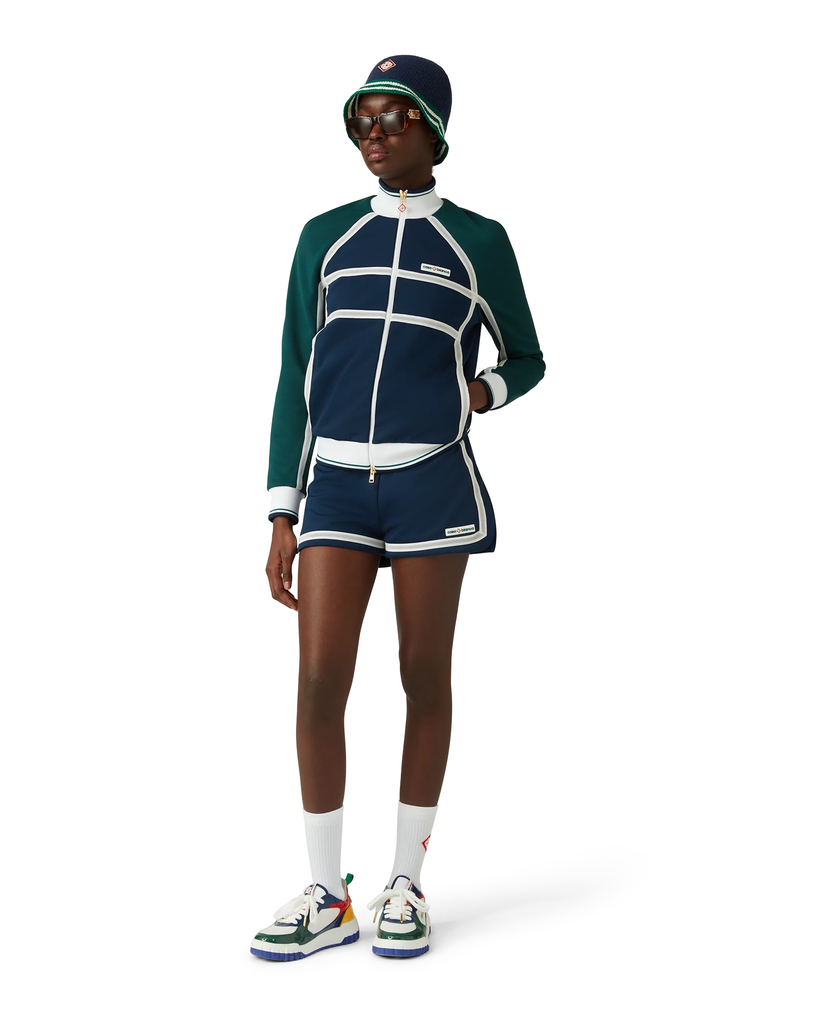 Mesh Tape Running Shorts