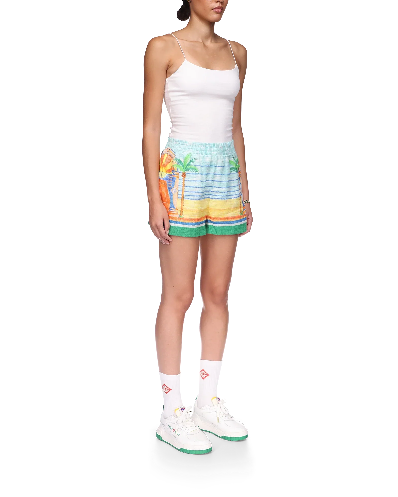 Day of Victory Linen Shorts