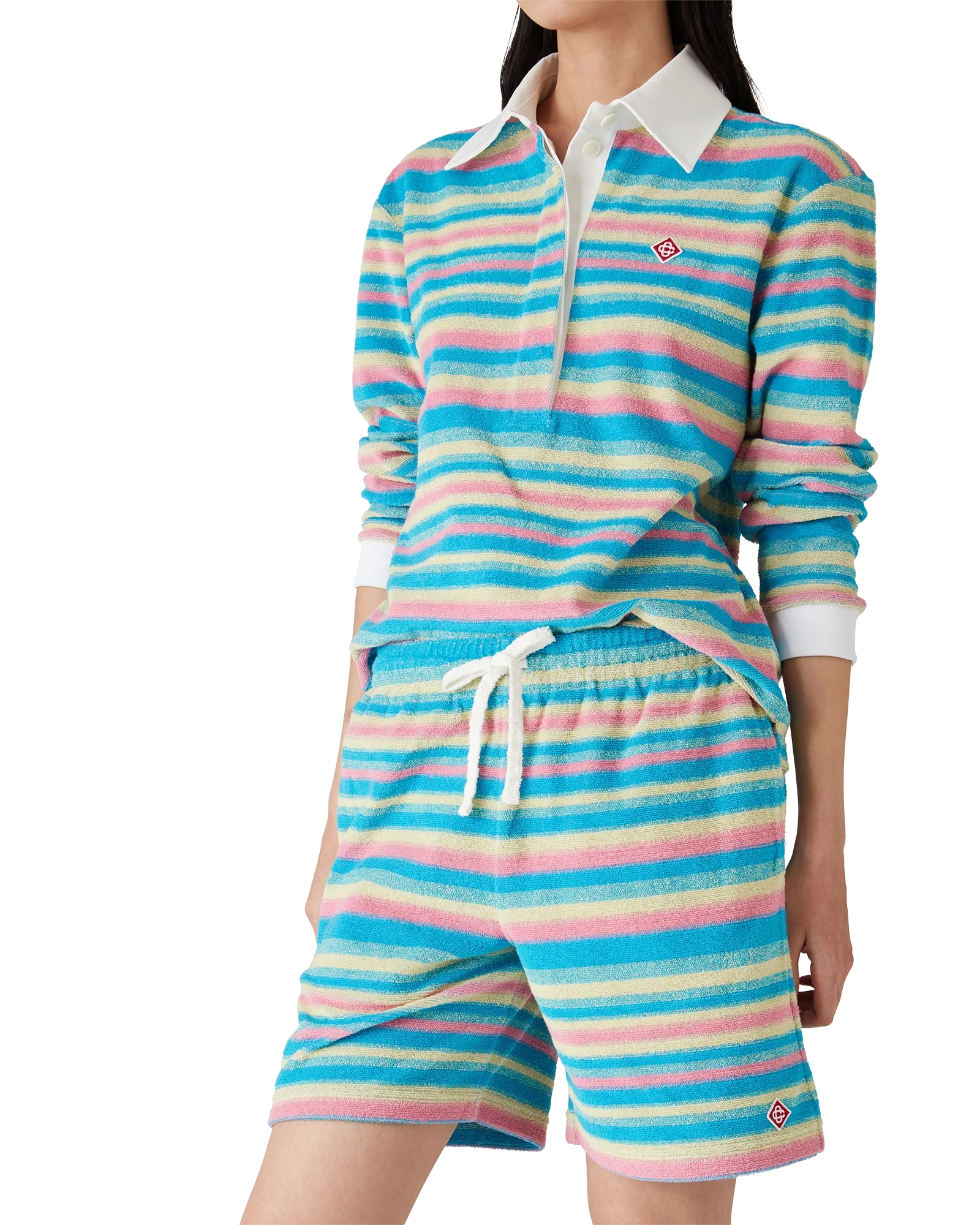 Stripe Towelling Shorts
