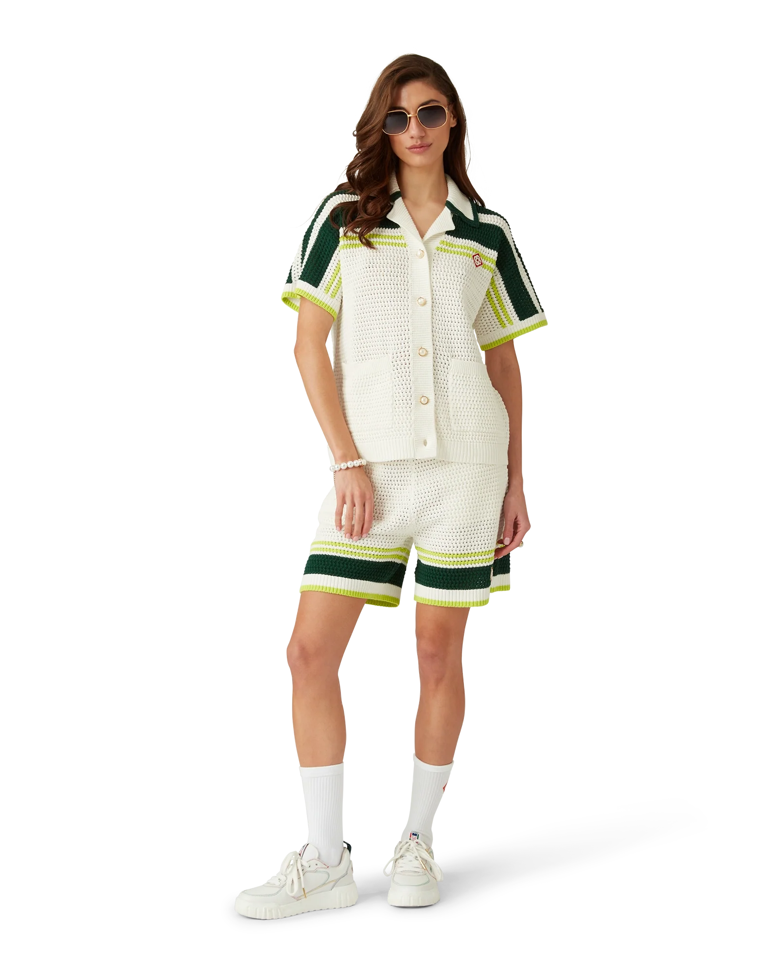 Tennis Crochet Shorts
