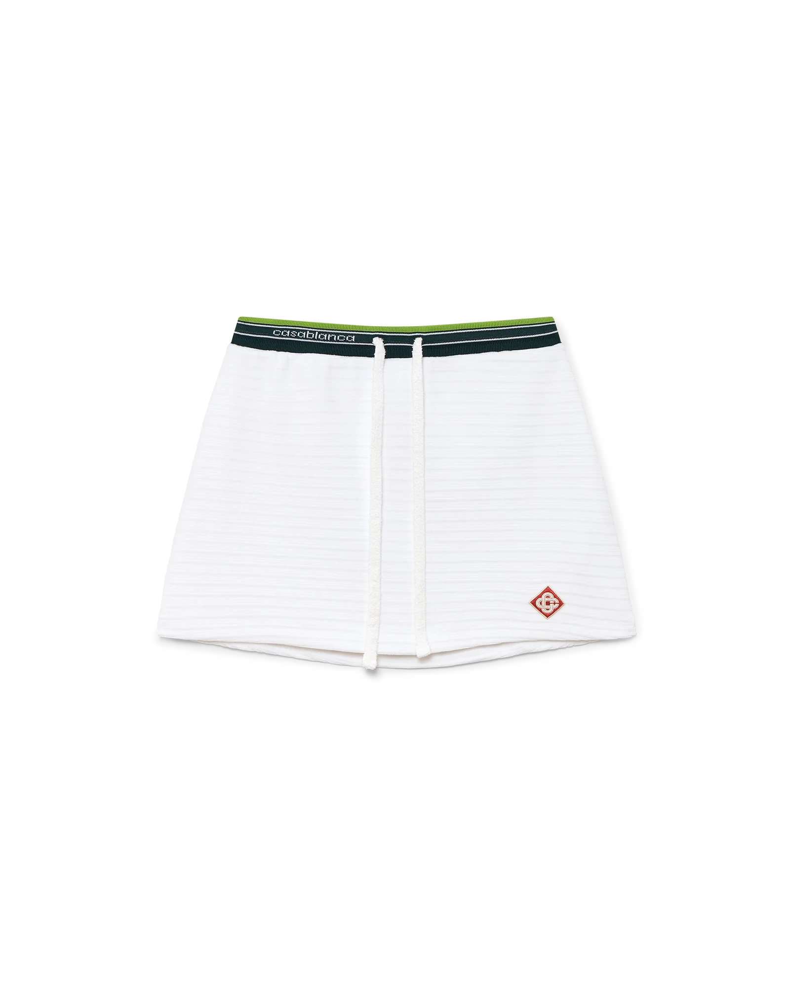 Textured Velour Tennis Skirt