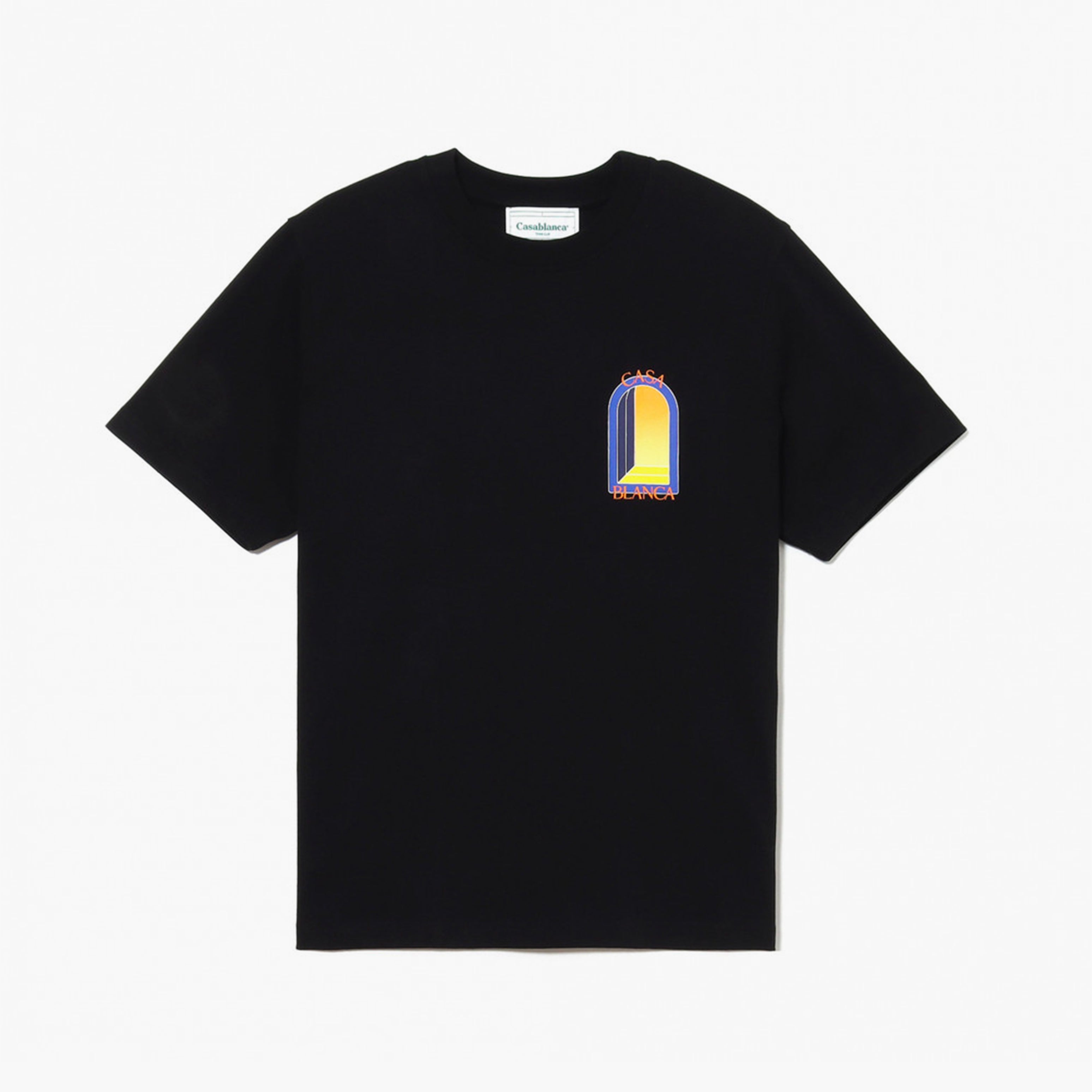 Casablanca T-Shirt L'Arche de Nuit Noir