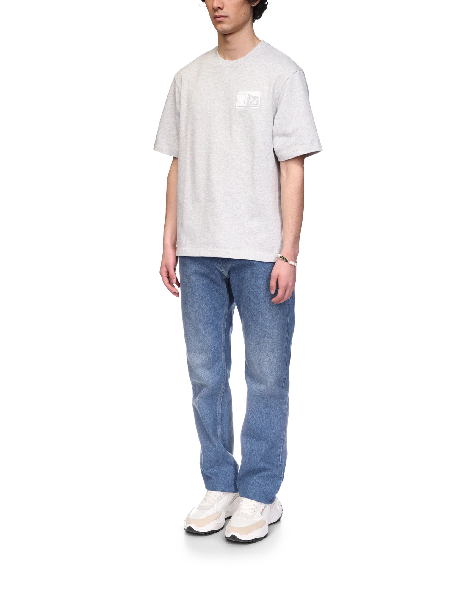 Tennis Statues Oversized T-Shirt