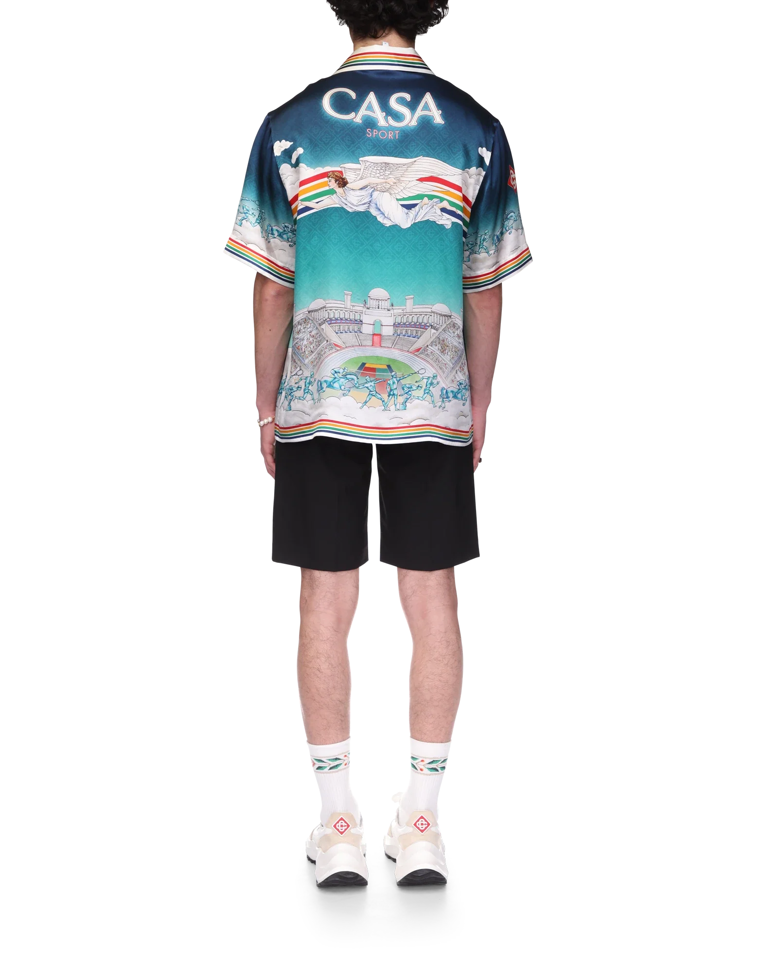 La Déesse Du Stade Silk Shirt