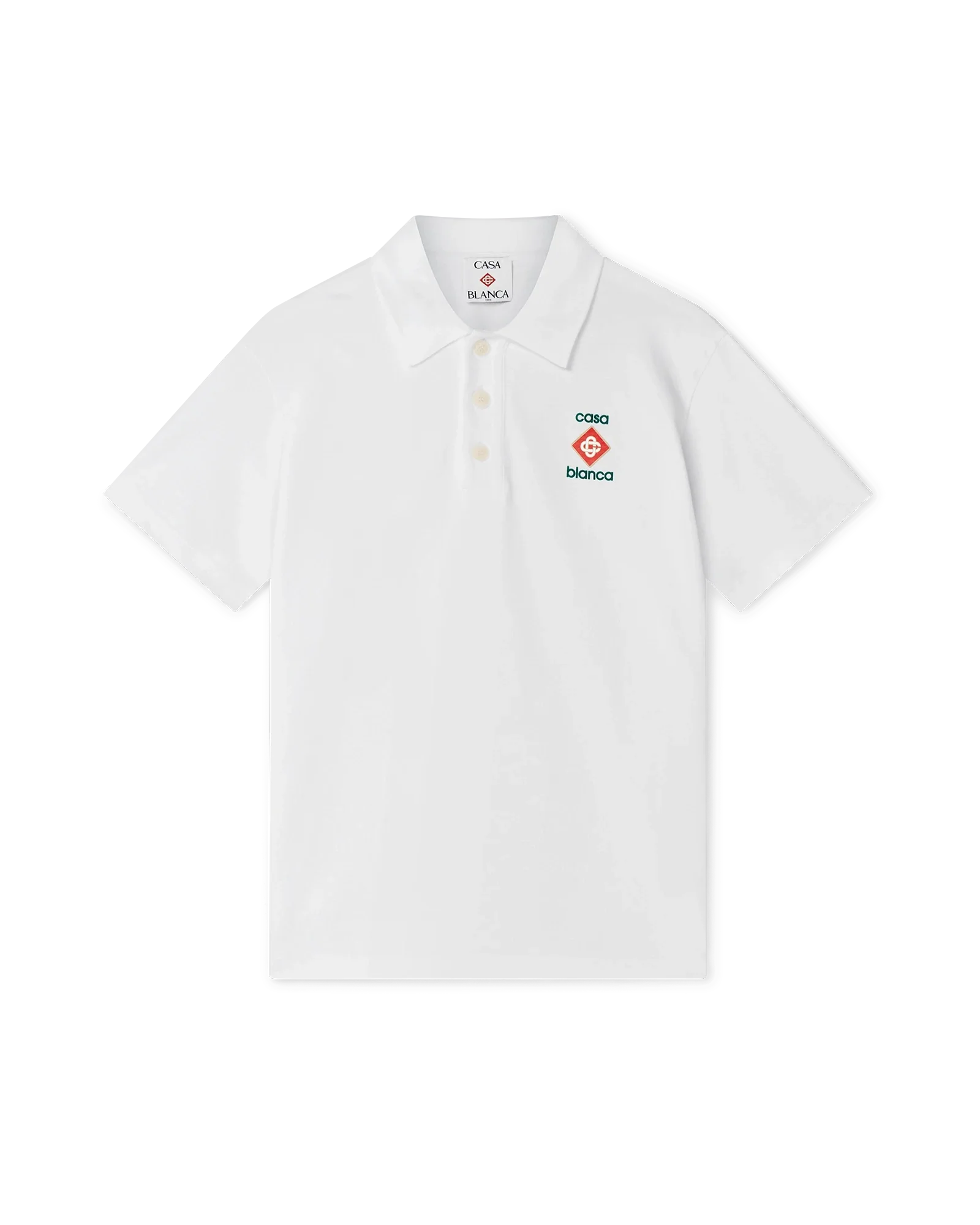 Logo Pique Polo Shirt