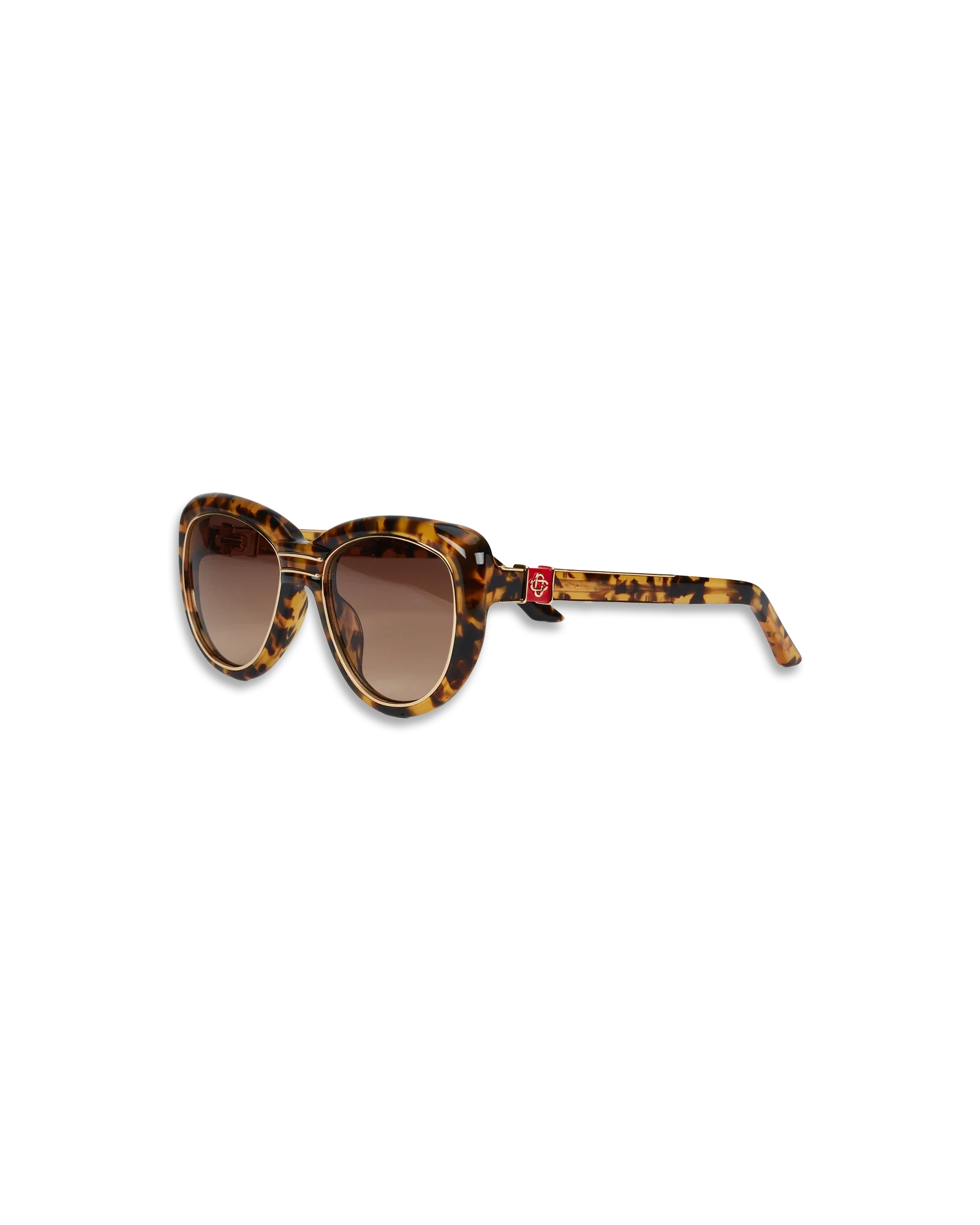 Gold & Brown The Wing Sunglasses