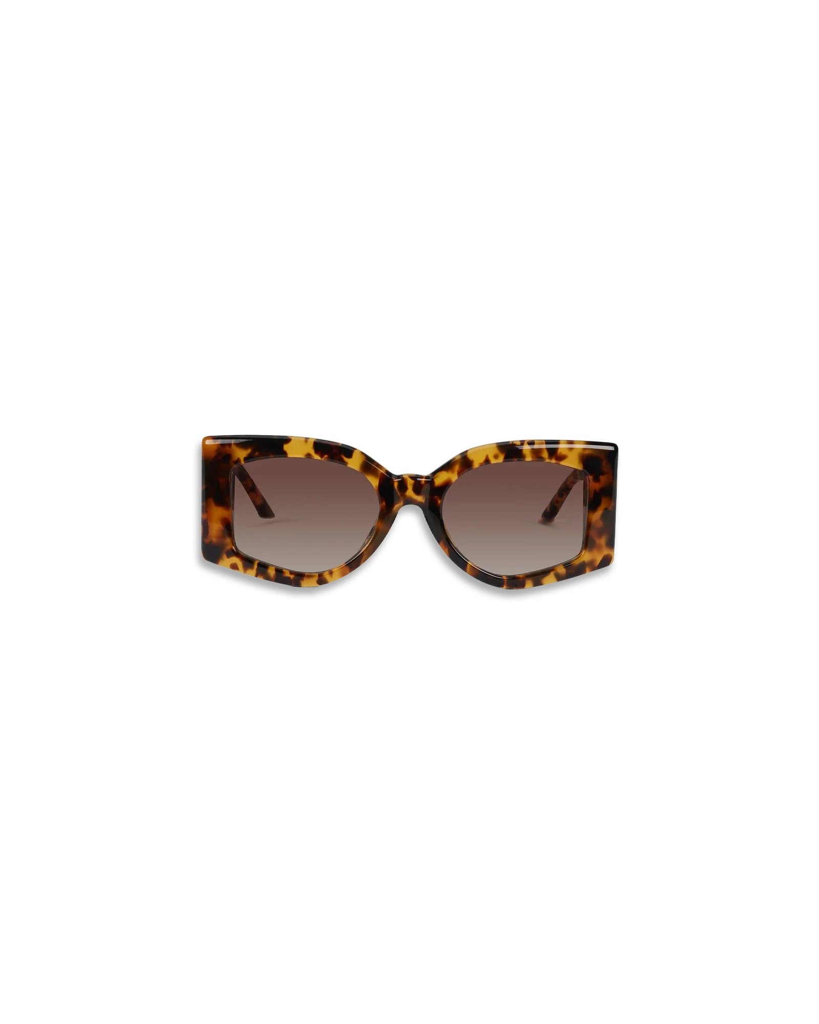 Gold & Brown The Magazine Sunglasses