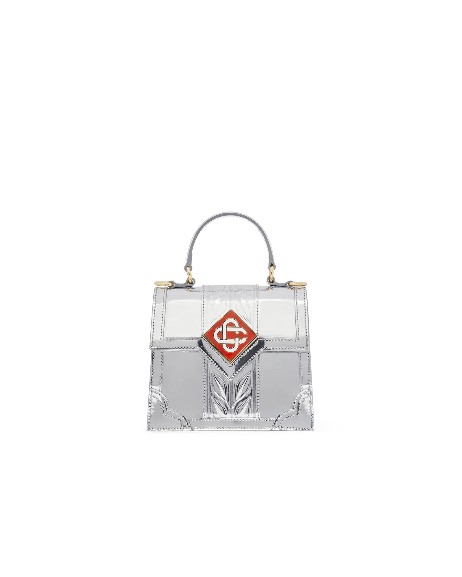 Chrome Micro Jeanne Bag