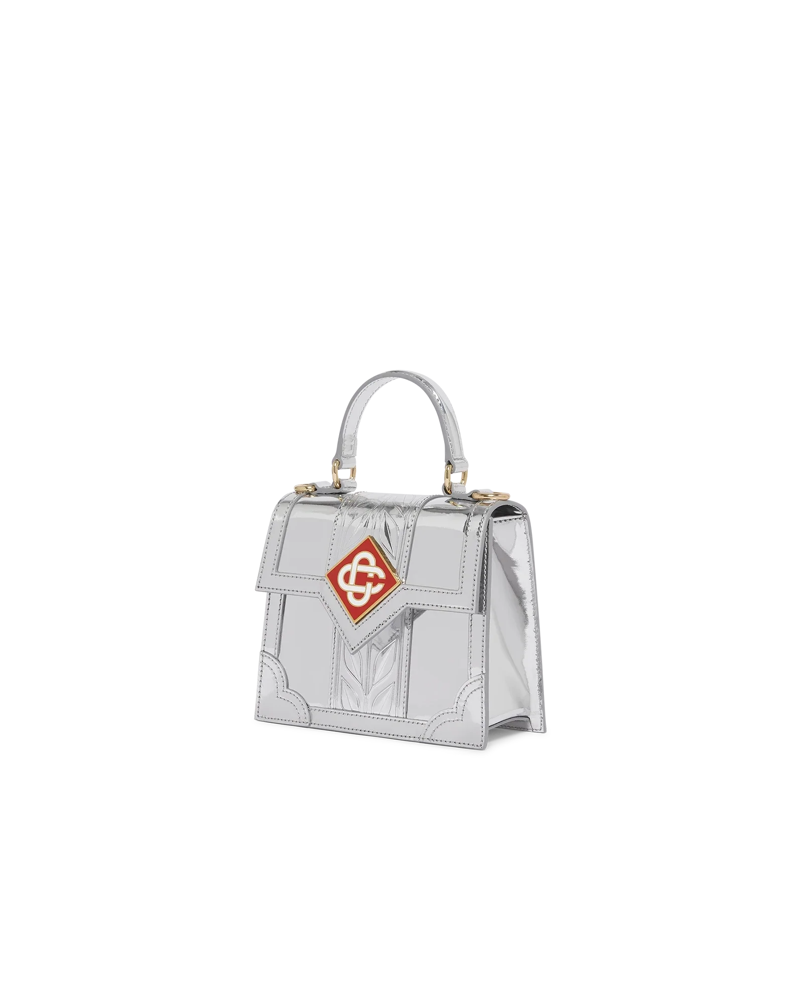 Chrome Micro Jeanne Bag