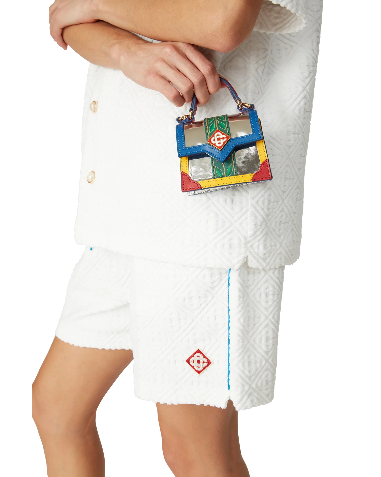 Chrome Laurel Micro Jeanne Bag