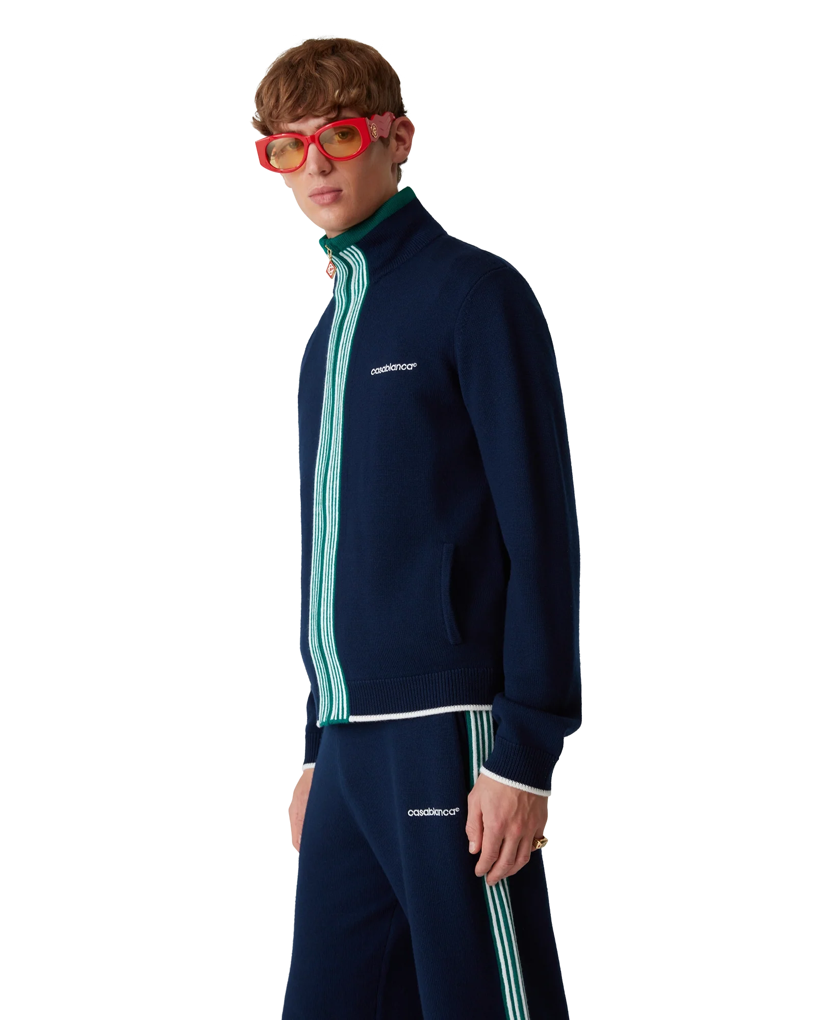 Red The Memphis Sunglasses