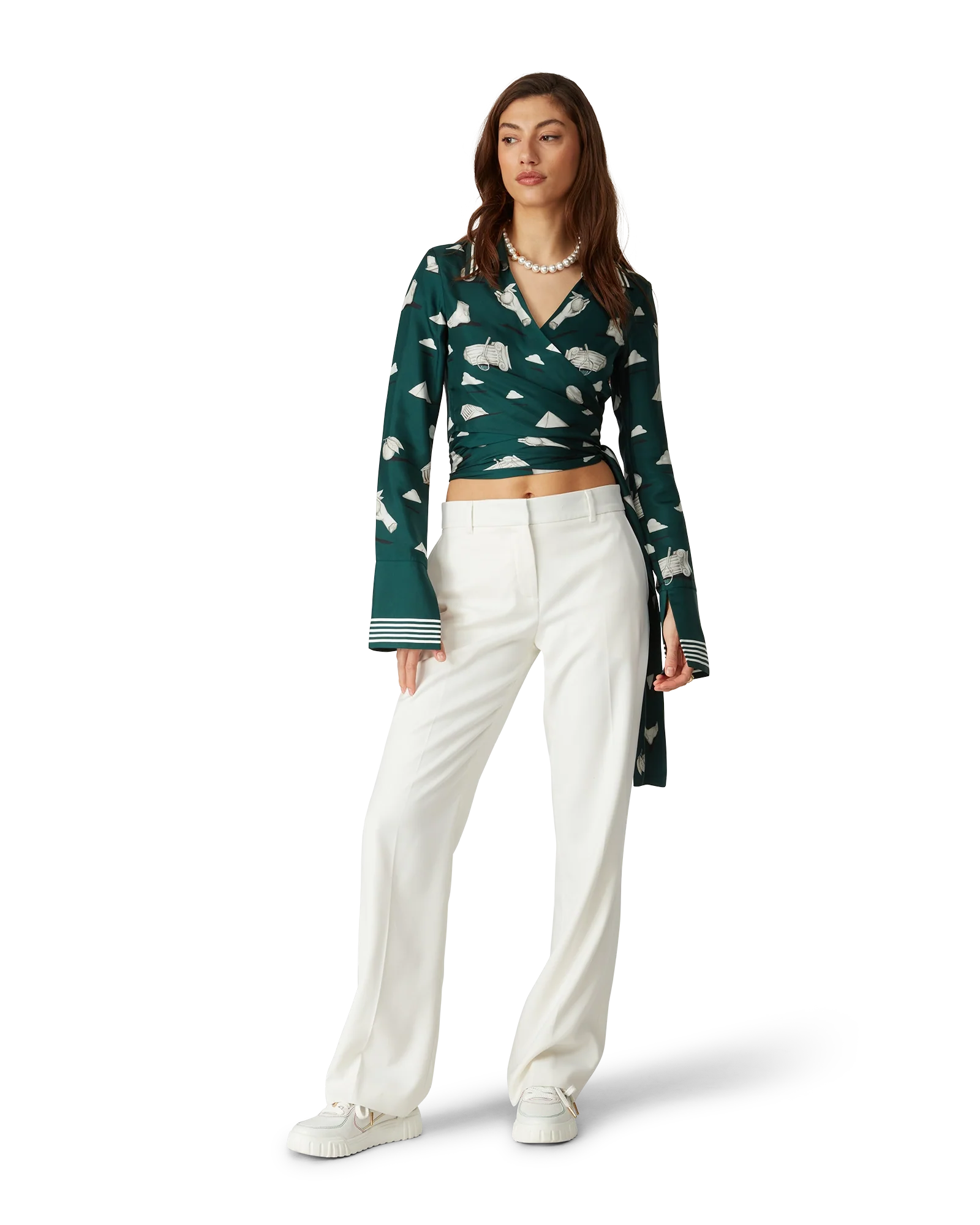 Caged Pearl Necklace