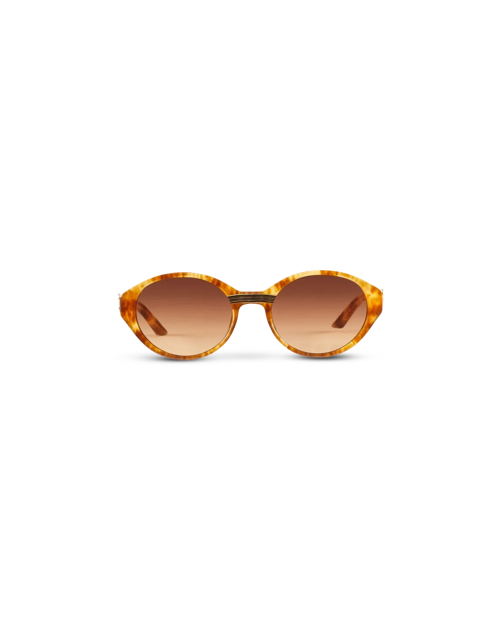 Gold & Brown Cannes Sunglasses
