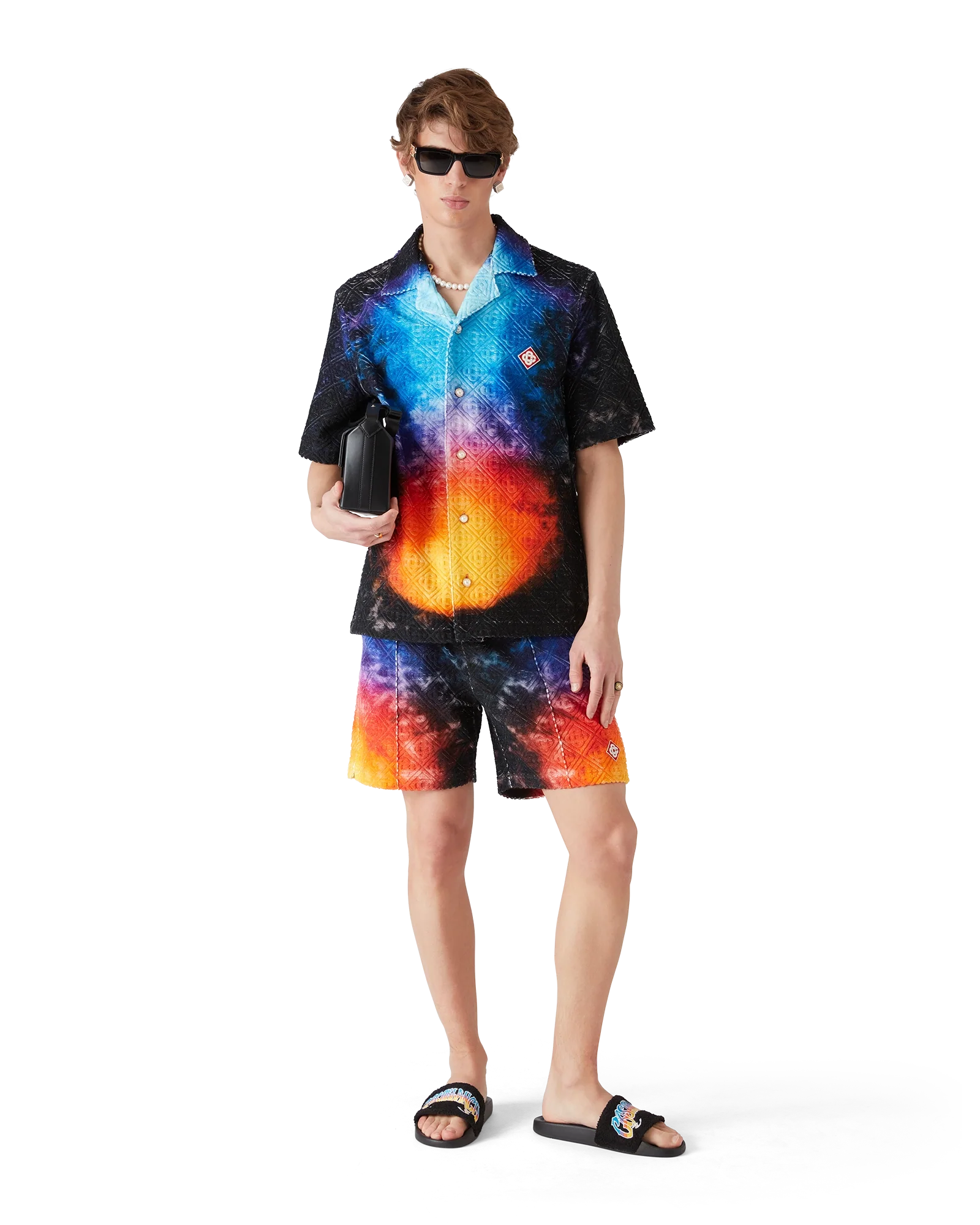 Men's Gothic Terry Slider