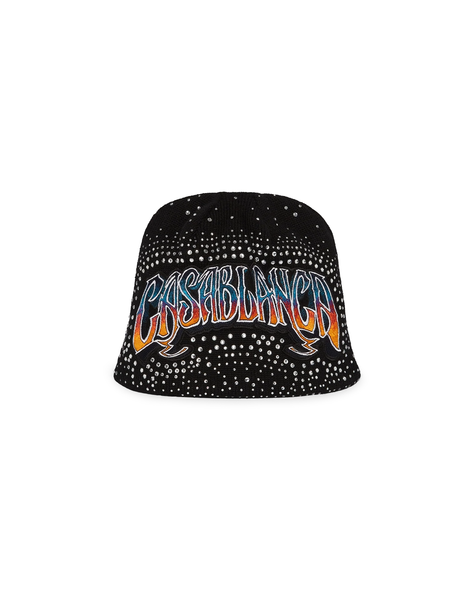 Gothic Crystal Embellished Beanie