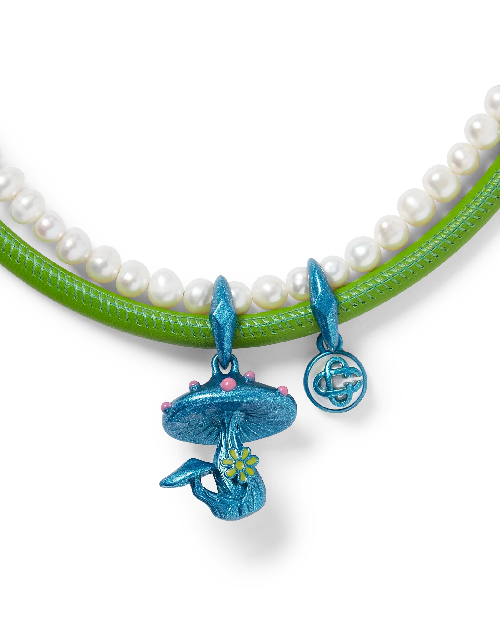 Mini Mushroom Necklace