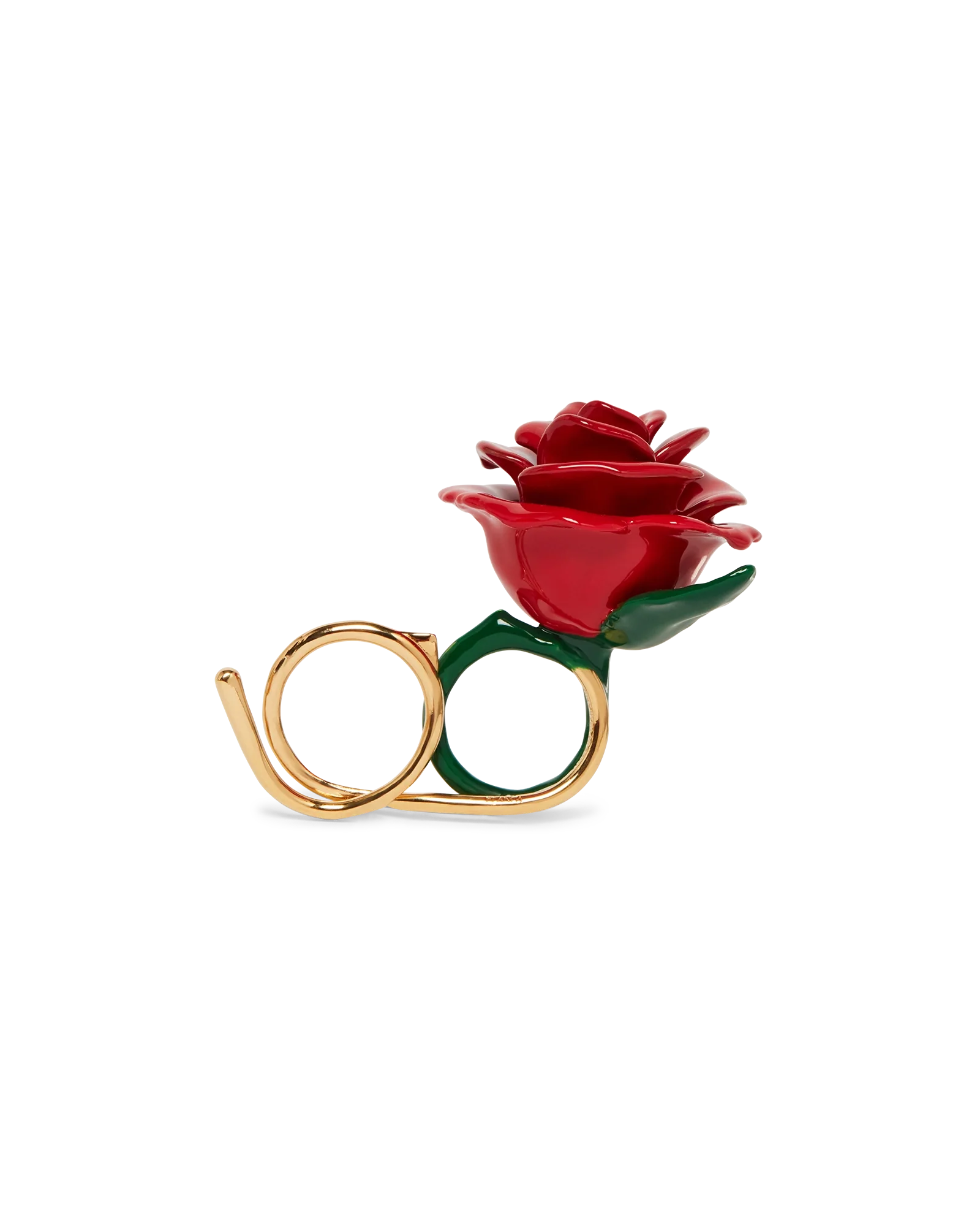 Rose Double Ring