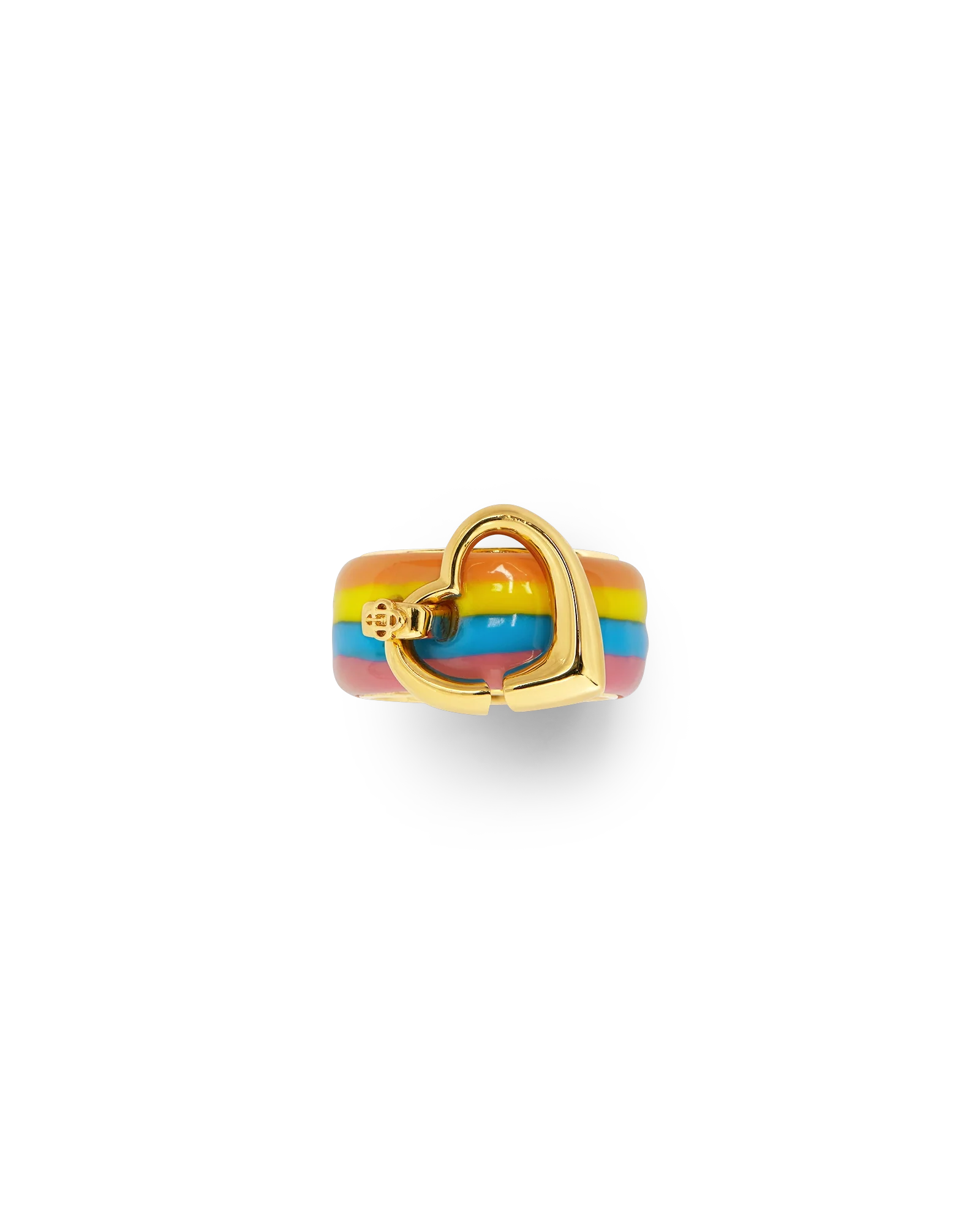 Rainbow Heart Ring