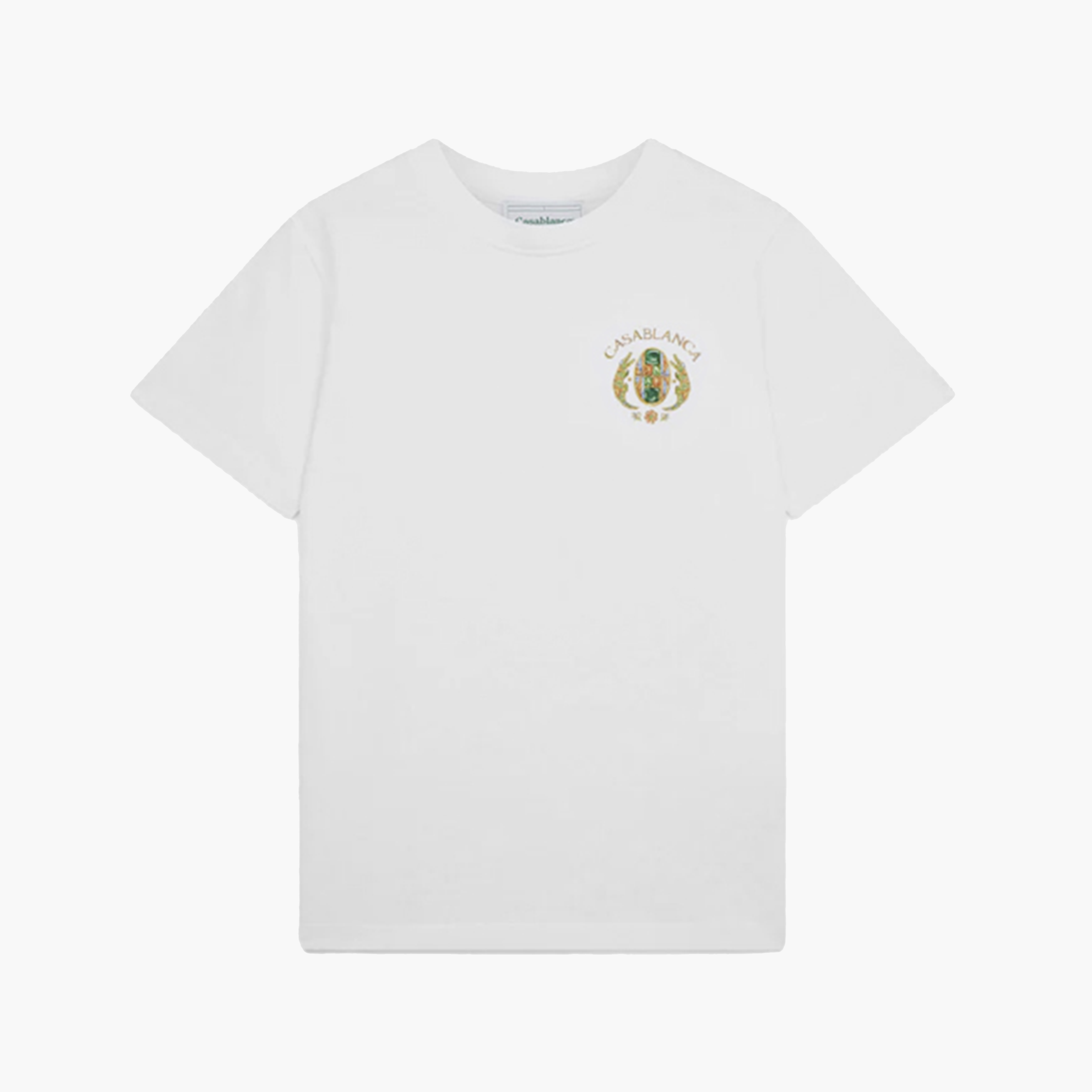 Casablanca T-Shirt Joyaux D'Afrique Tennis Club Blanc