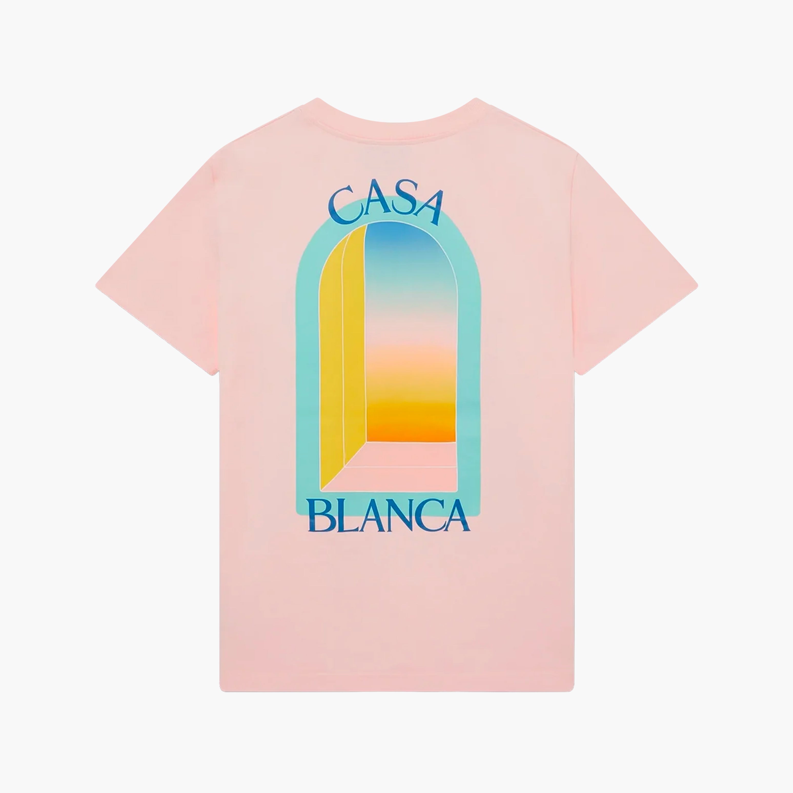 Casablanca T-Shirt L'Arc Coloré Rose