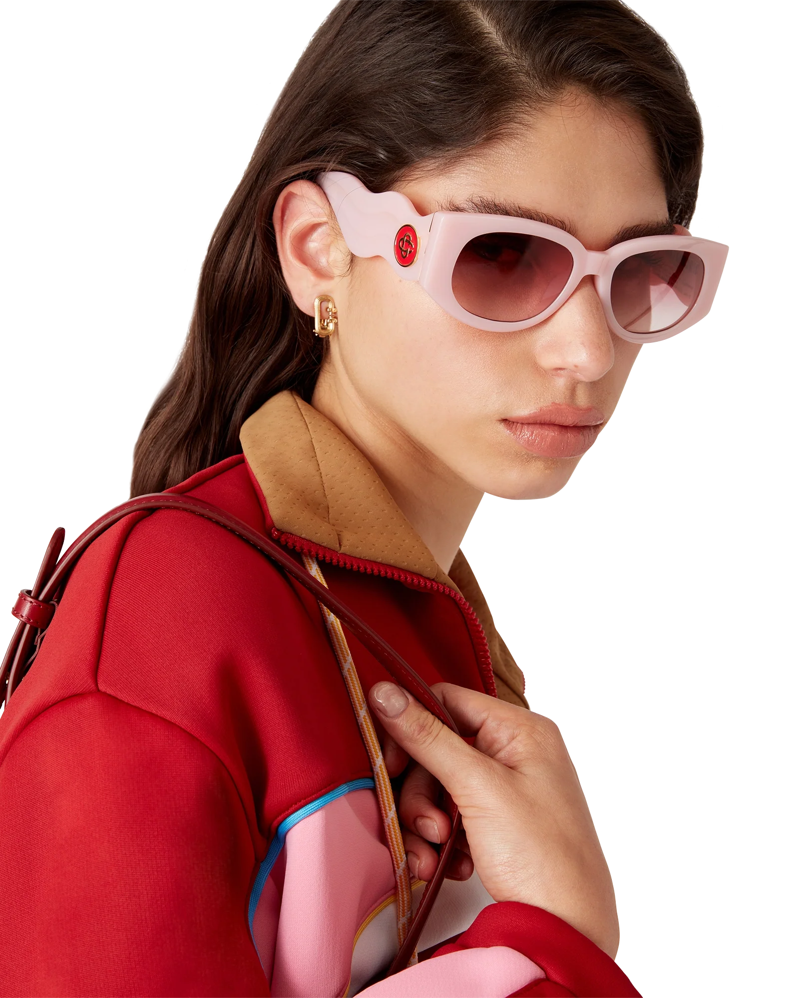 Pink The Memphis Sunglasses
