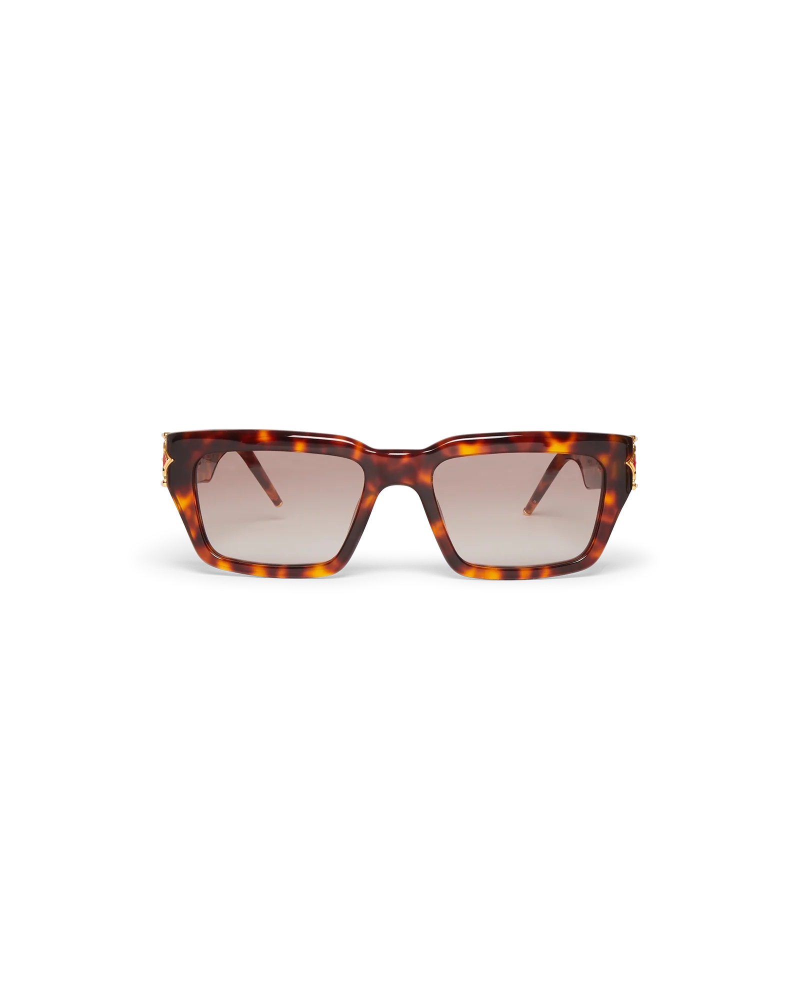 Tortoiseshell The Square Metope Sunglasses