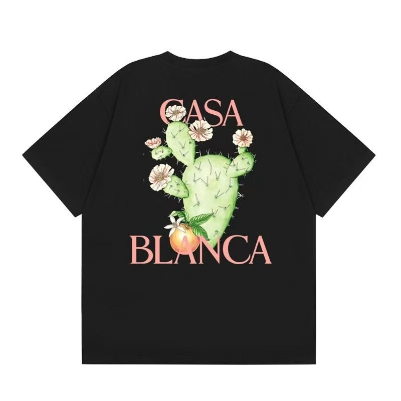 T-shirt Cactus et Orange