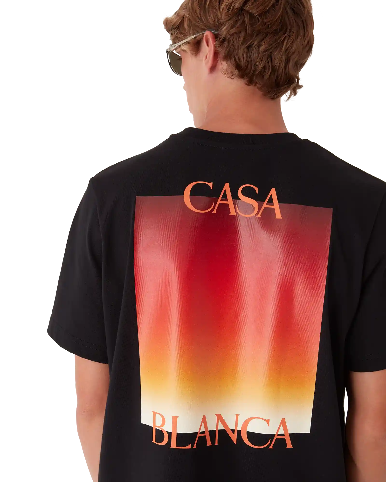 Gradient Square Short Sleeve T-Shirt