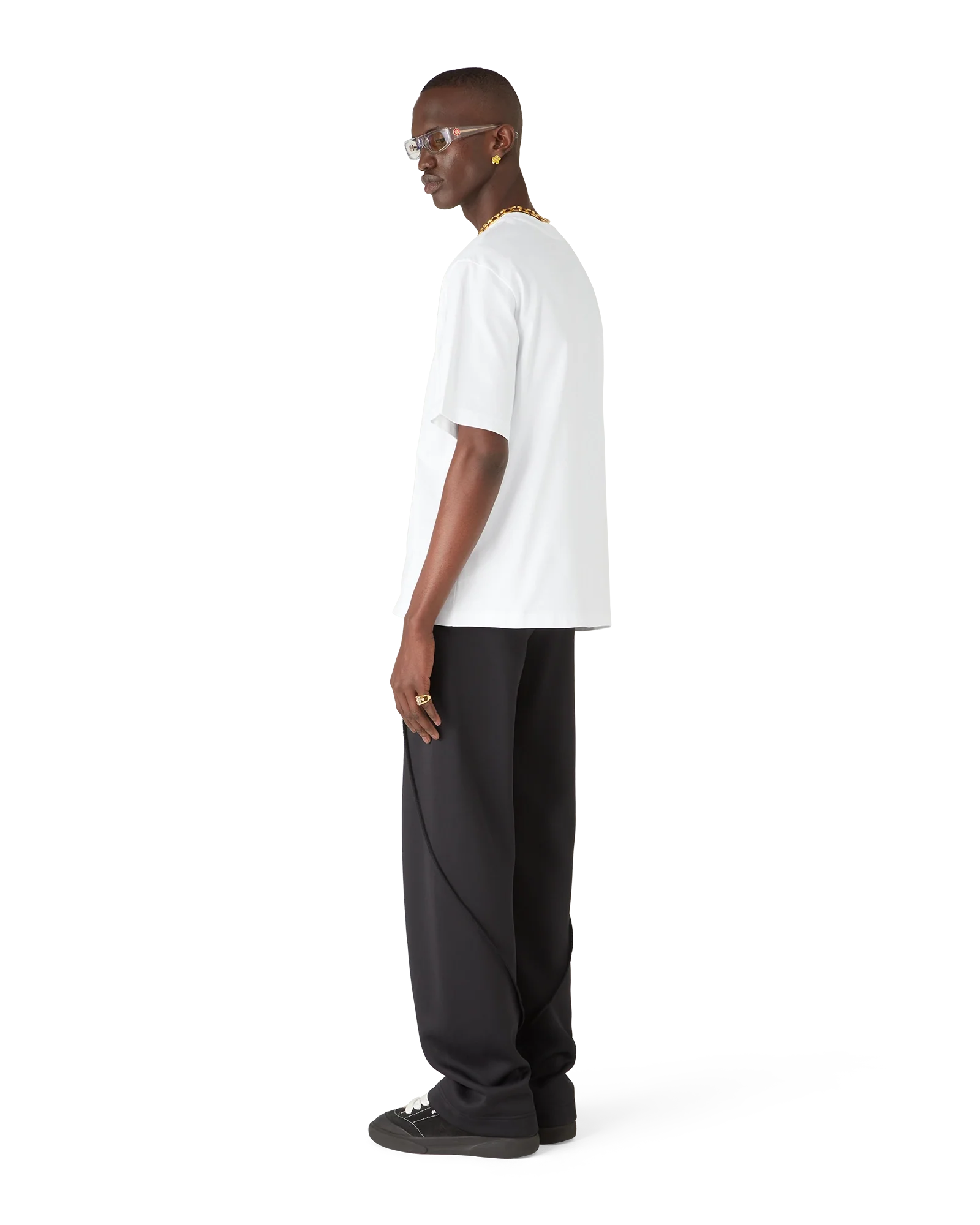 Casablanca Chrome Oversized Short Sleeve T-Shirt