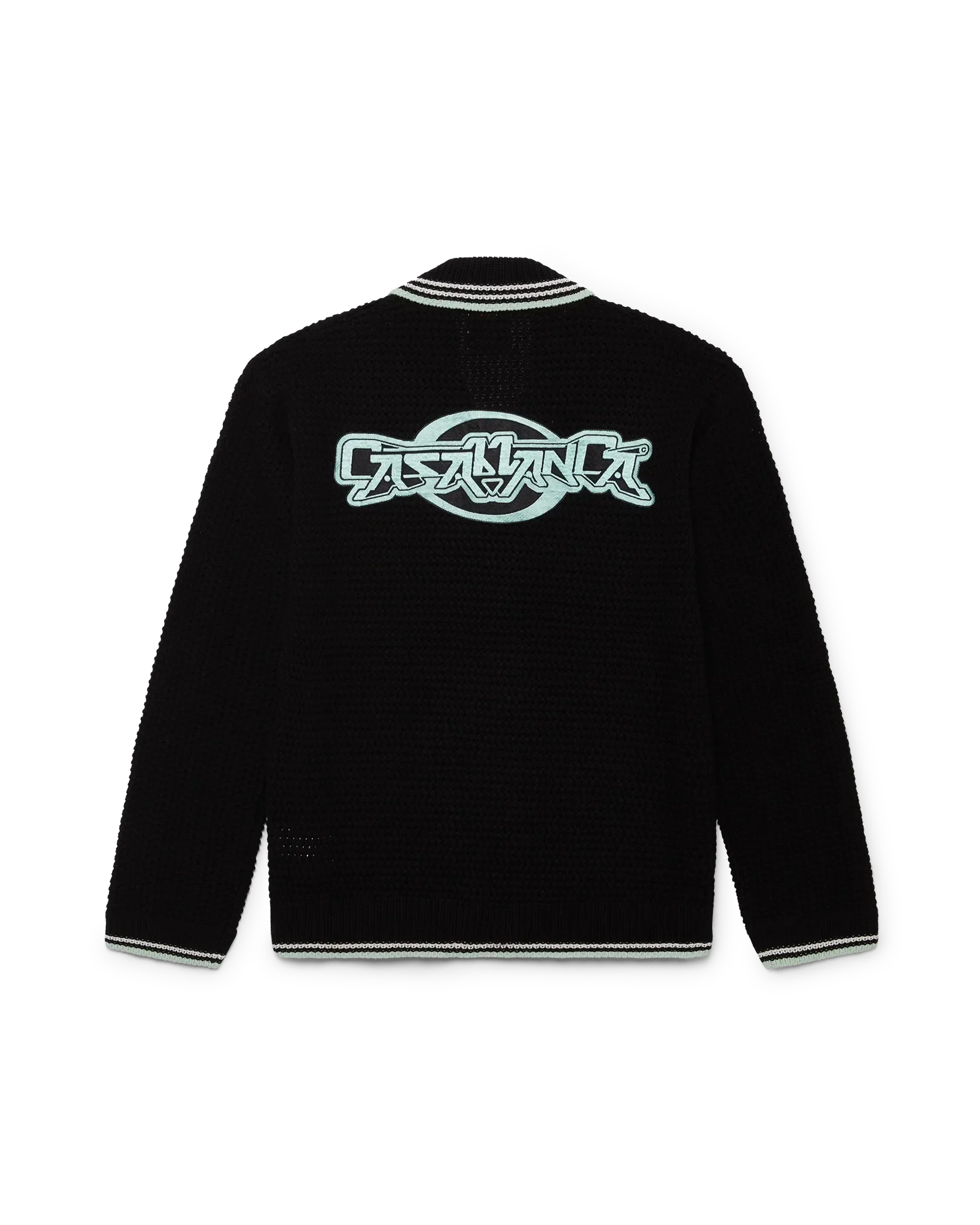 Embroidered Cotton Crochet Long Sleeve Shirt