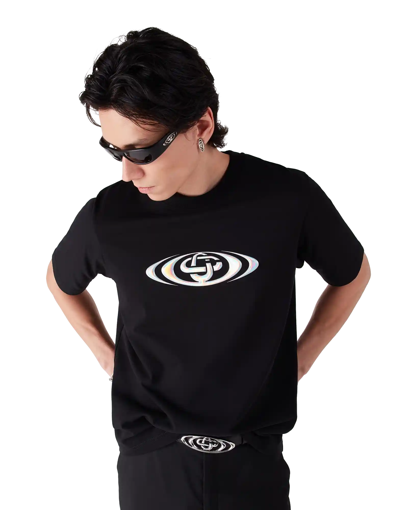 Warped Logo Short Sleeve T-Shirt