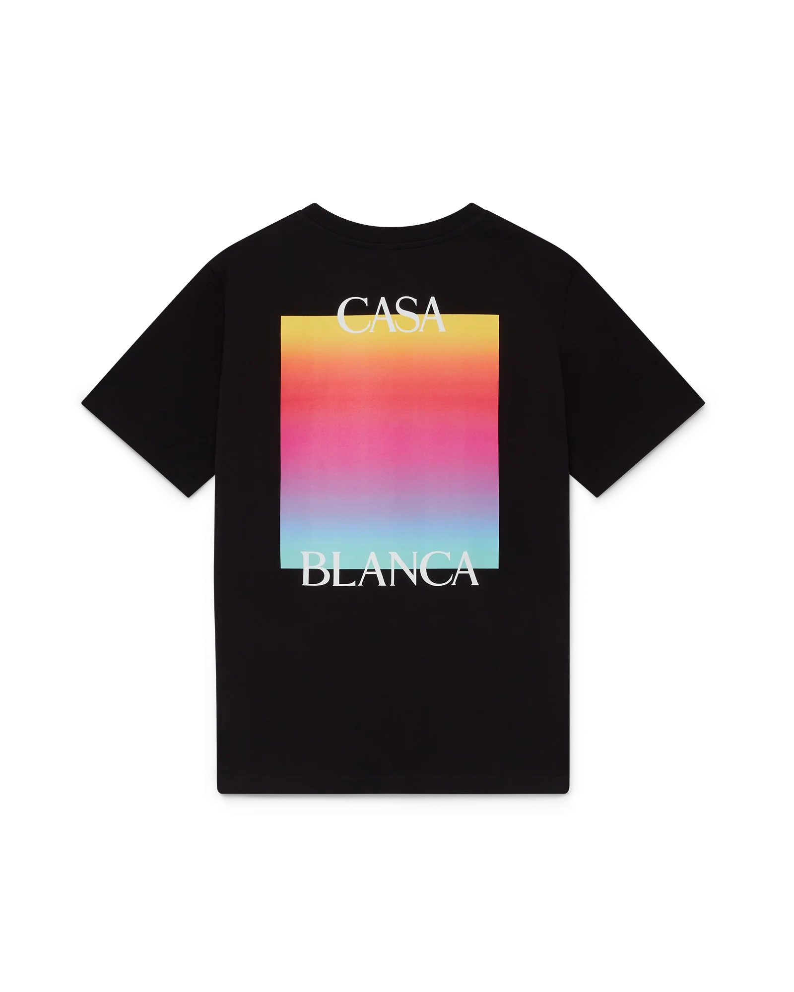 Gradient Square Logo Short Sleeve T-Shirt