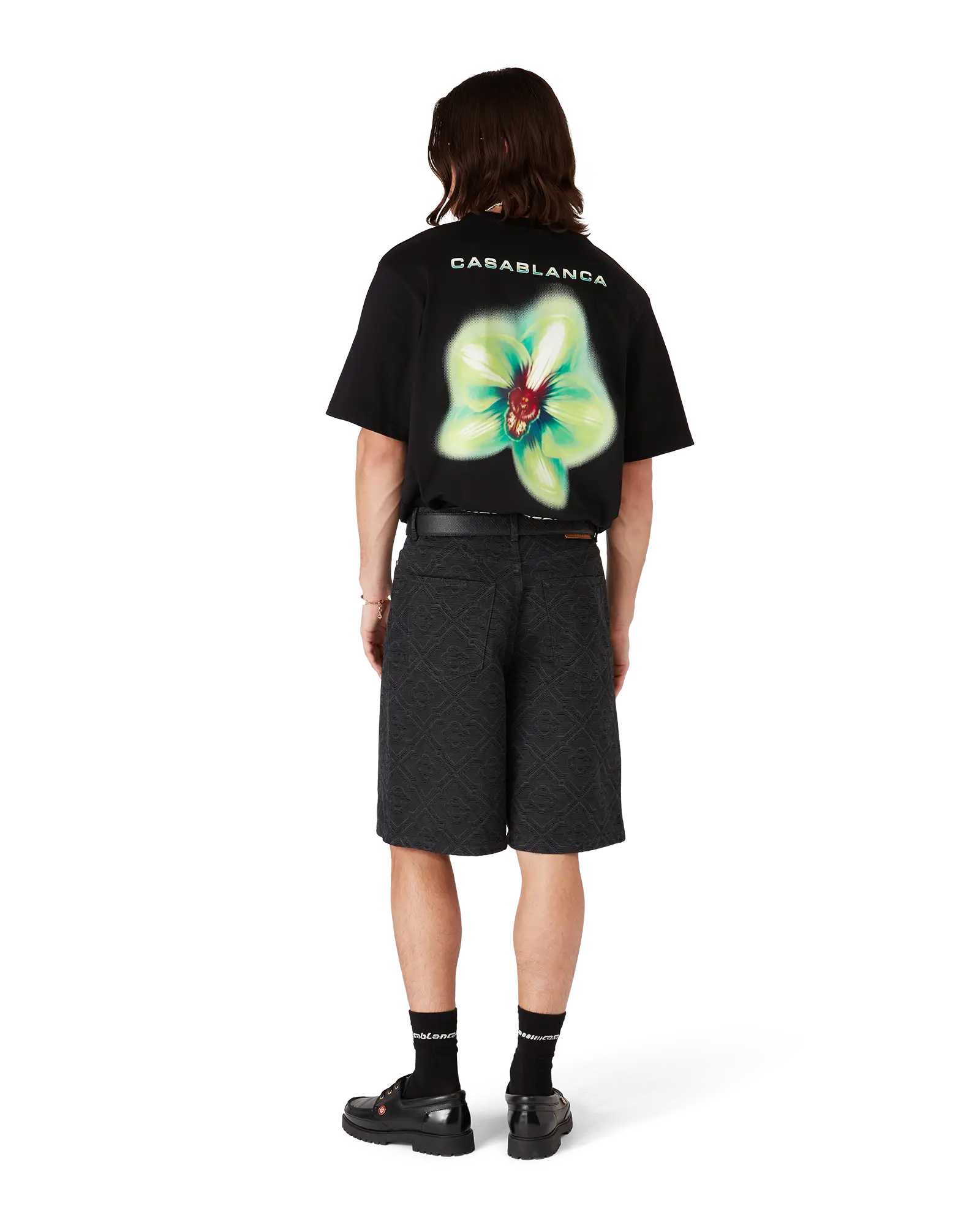 Glitch Orchid Oversized Short Sleeve T-Shirt