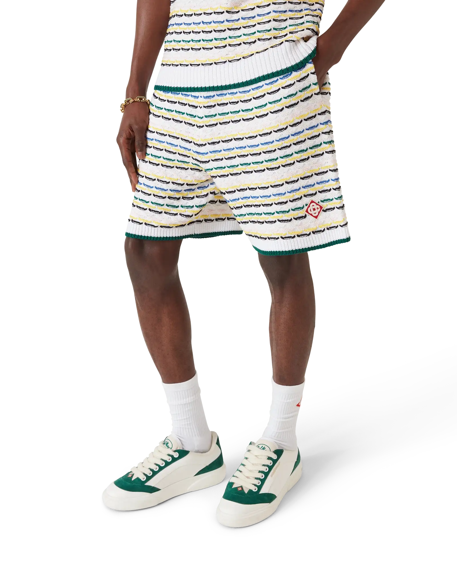 Tuck Stitch Shorts