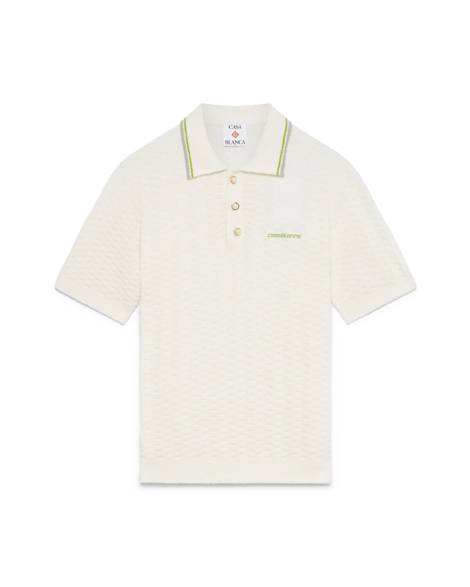 Tennis Boucle Polo Shirt