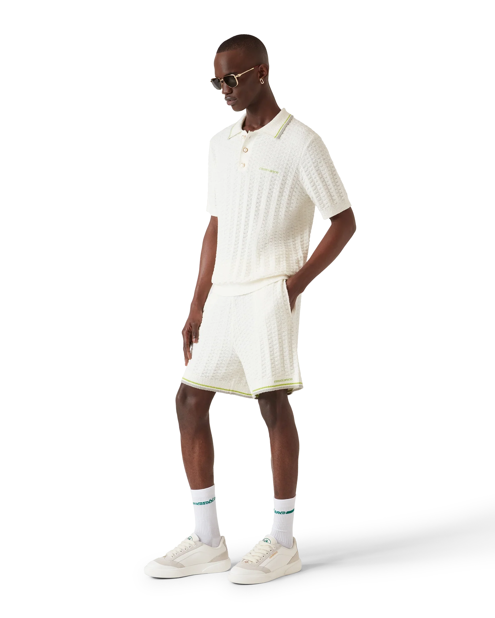 Tennis Boucle Polo Shirt