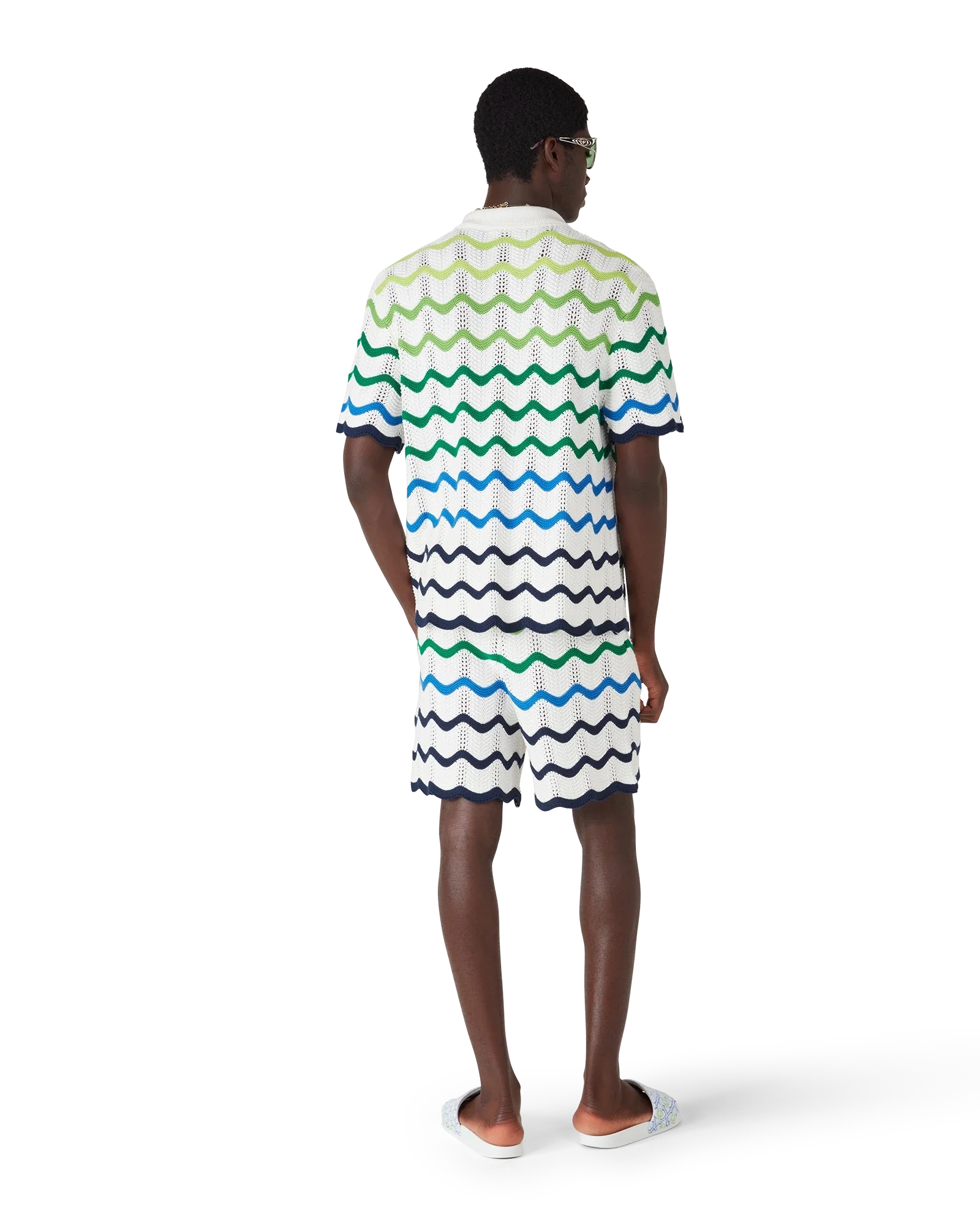 Wave Knitted Shorts