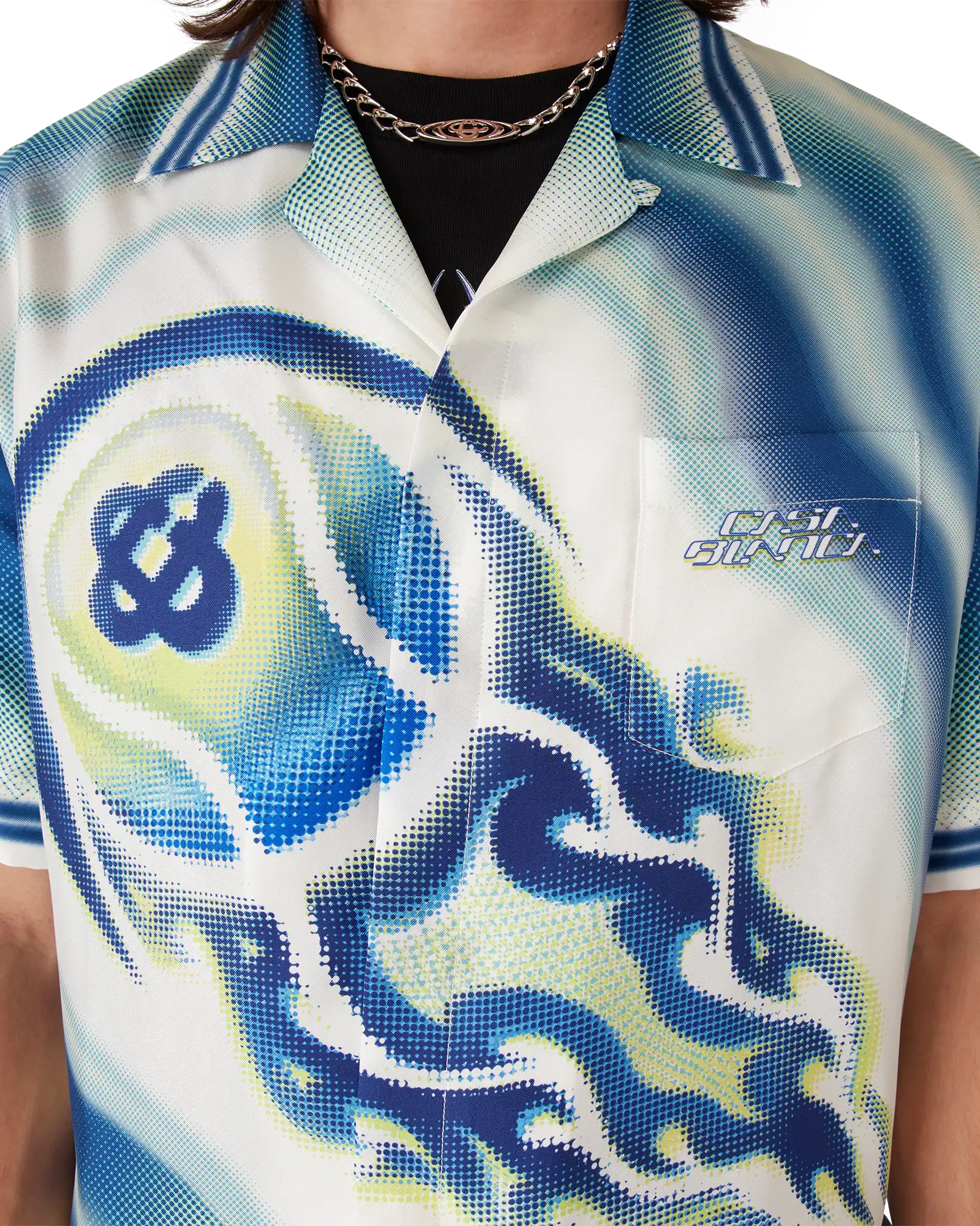 The Art Of The Serve Short Sleeve Silk Shirt