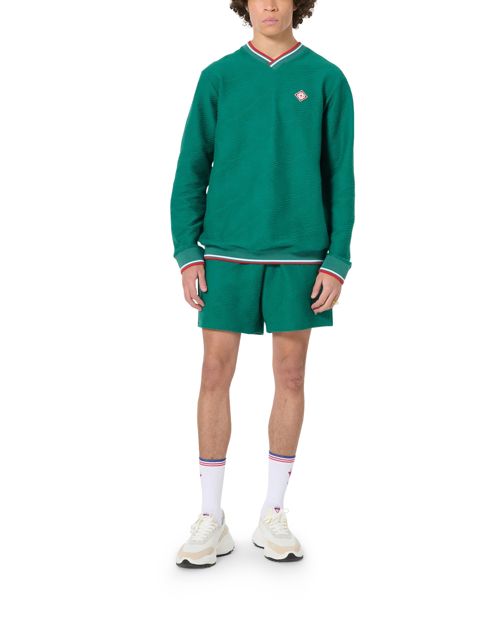 3D Wave Logo Sweatshorts